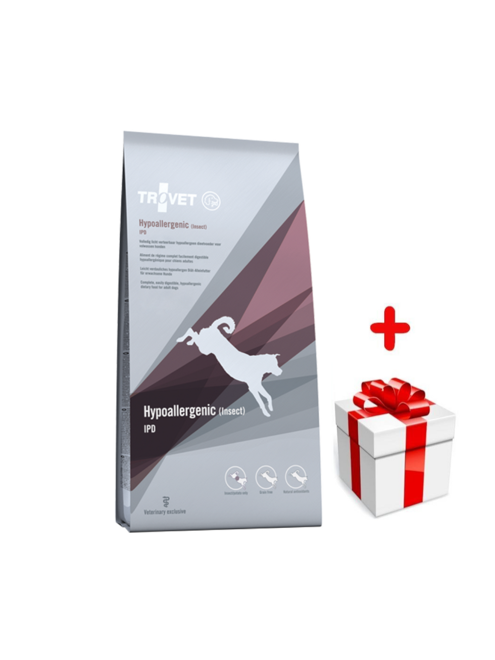 Trovet IPD  Hypoallergenic Insect (dla psa) 10kg + niespodzianka dla psa GRATIS!