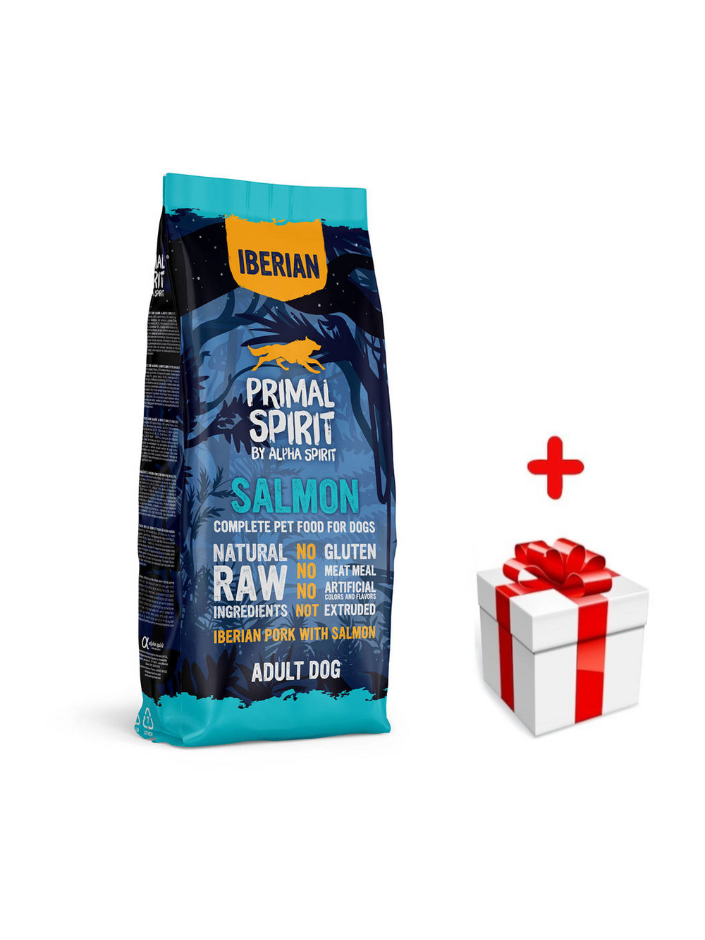 PRIMAL SPIRIT Iberian Salmon 12kg + niespodzianka dla psa GRATIS!