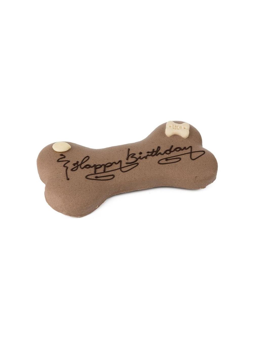 LOLO PETS Tort dla psa "Happy Birthday" orzechowo -czekoladowy 250g