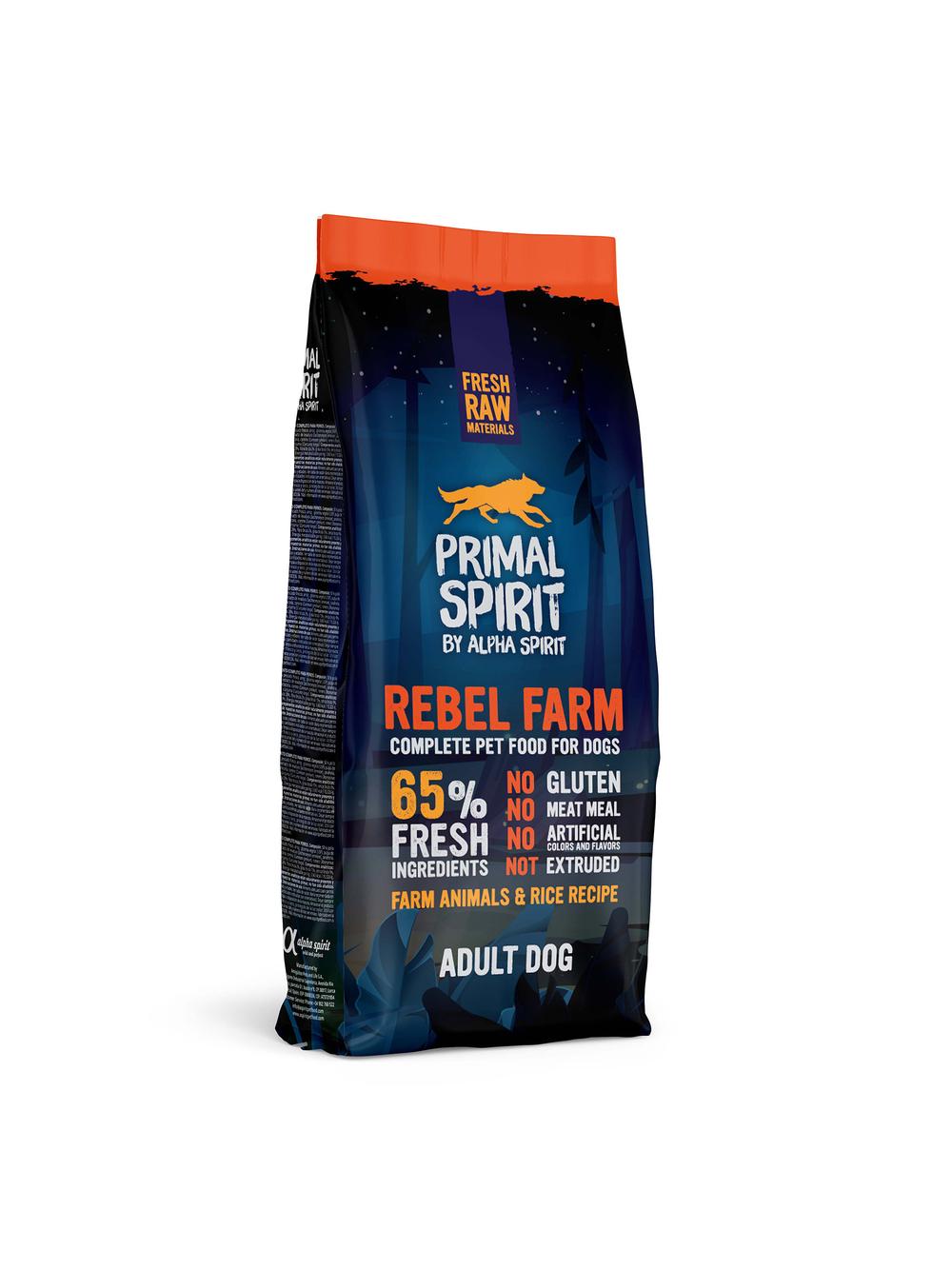 PRIMAL SPIRIT 65% Rebel Farm 12kg