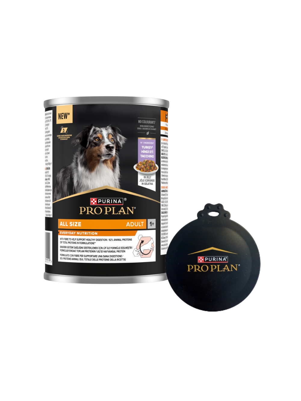 PRO PLAN Everyday Nutrition Adult Karma dla psów bogata w indyka w galaretce 400g +pokrywka gratis