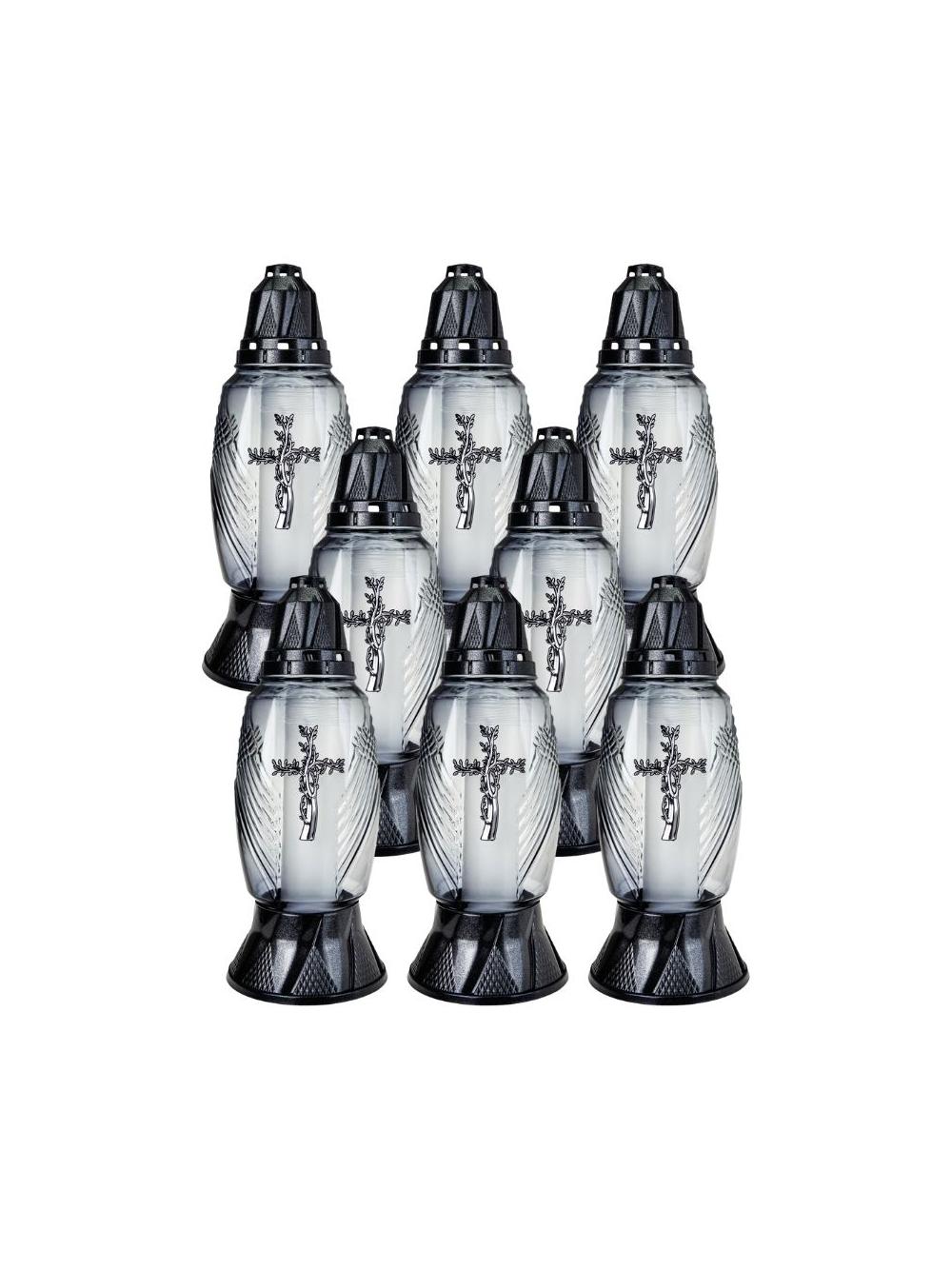 LUKS Znicz nagrobkowy 576MKS 30cm 8szt