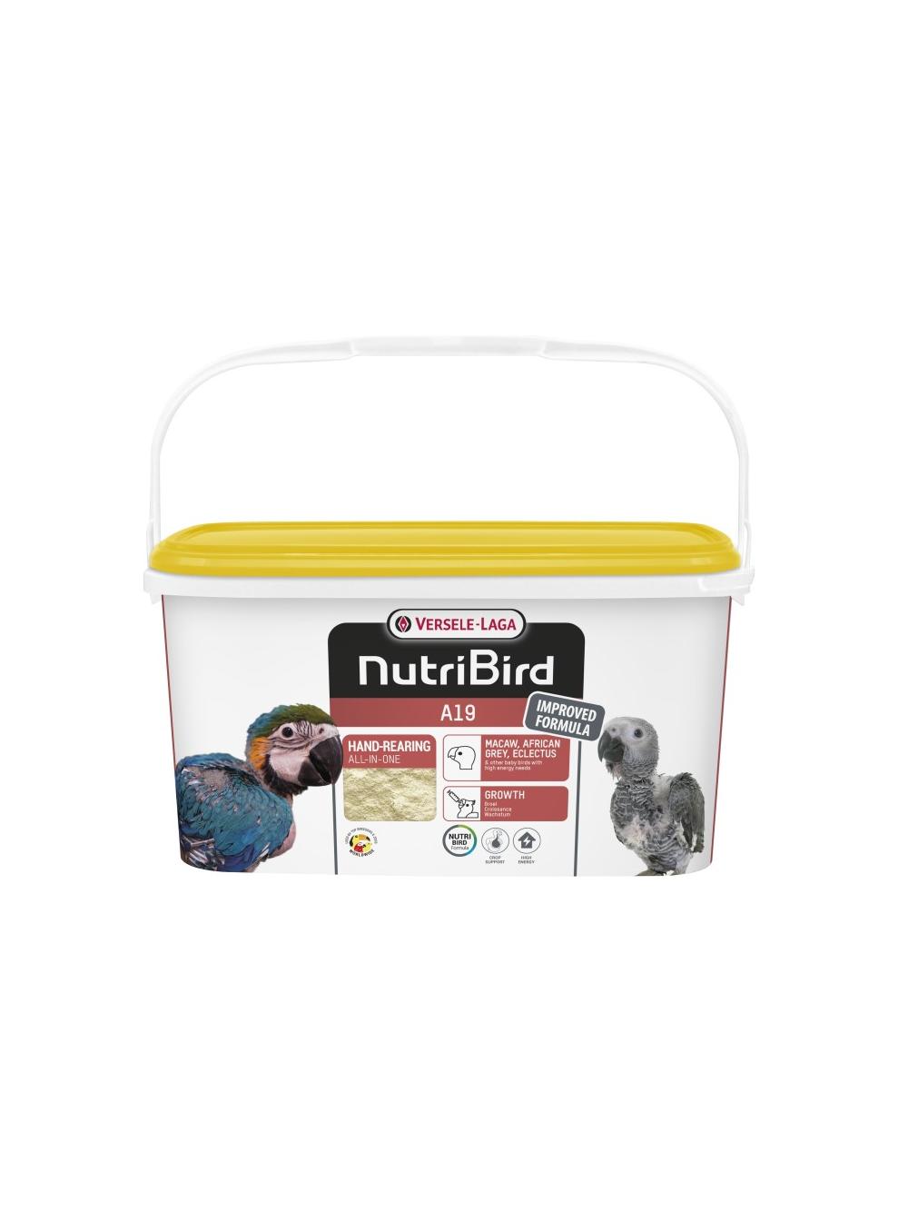 VERSELE LAGA NutriBird A19 3kg pokarm do ręcznego karmienia piskląt