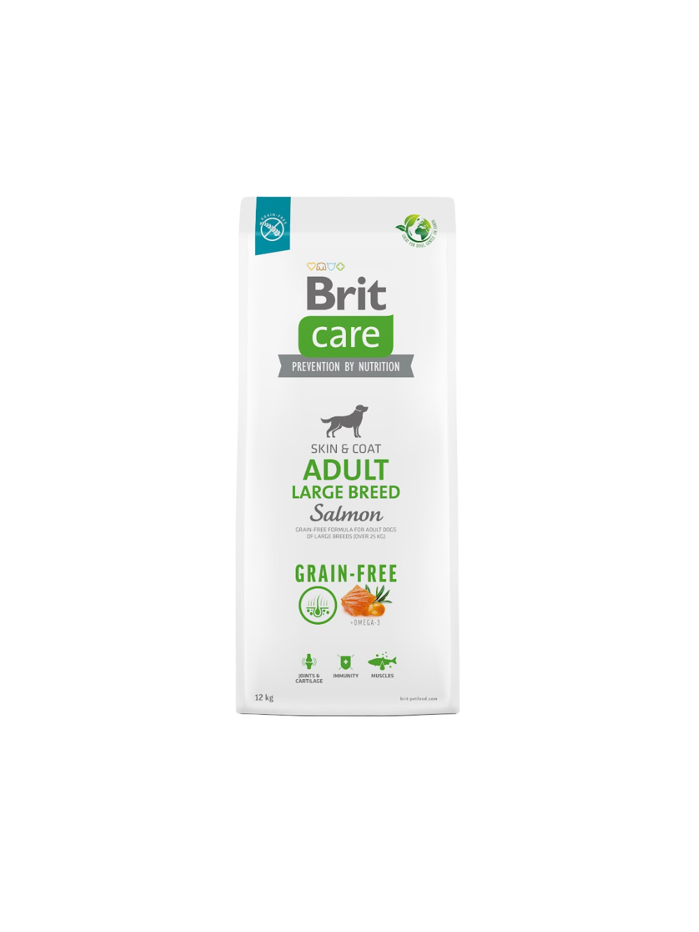 BRIT CARE Dog Grain-free Adult Large Breed Salmon 12kg