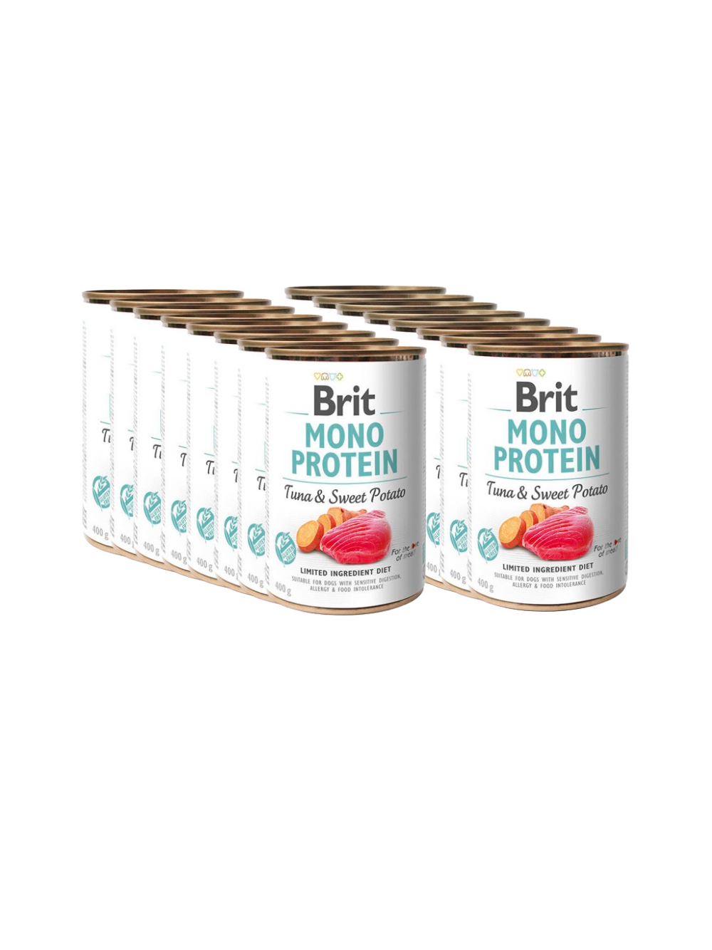 BRIT MONO PROTEIN TUNA & SWEET POTATO 18x400g