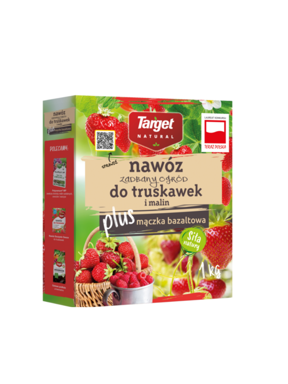 Nawóz Zadbany Ogród do truskawek i malin plus mączka bazaltowa 1 kg