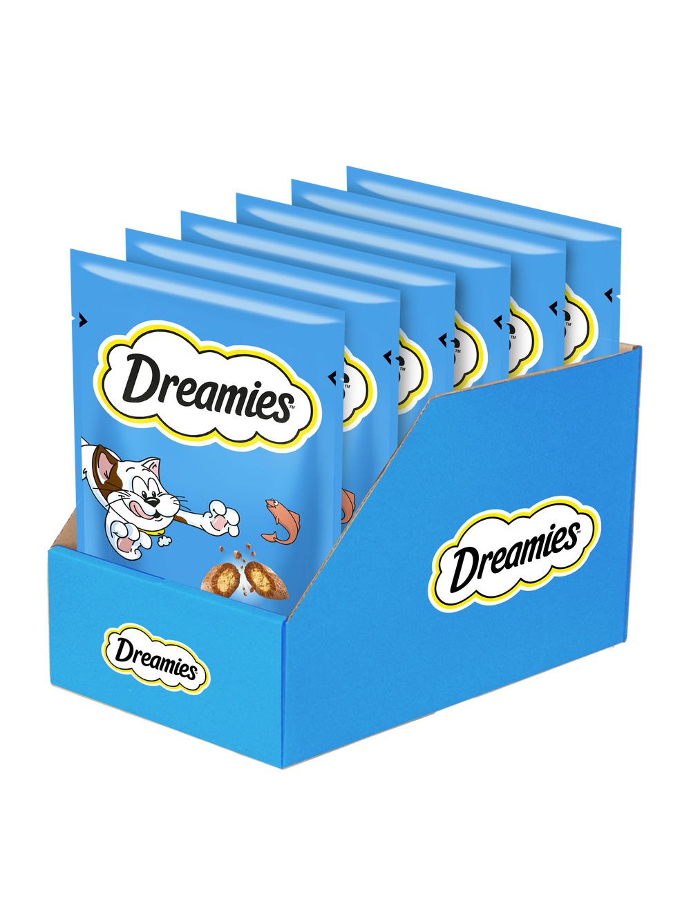 DREAMIES 6x60g –przysmak dla kota, o smaku wybornego łososia