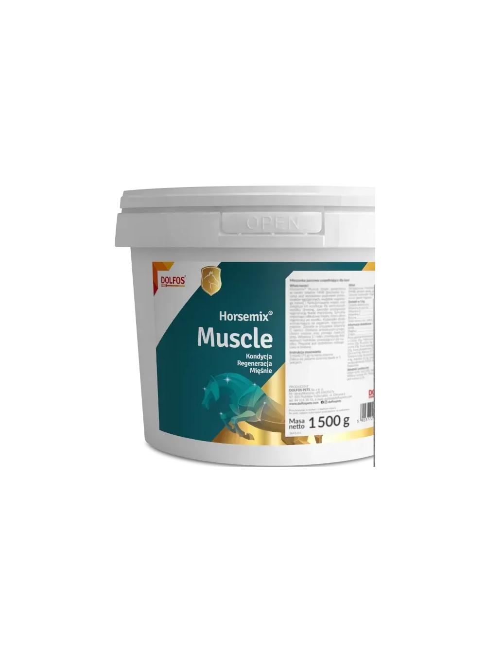 Horsemix Muscle Dla Koni Kondycja Regeneracja Mięśnie Dolfos 1500g
