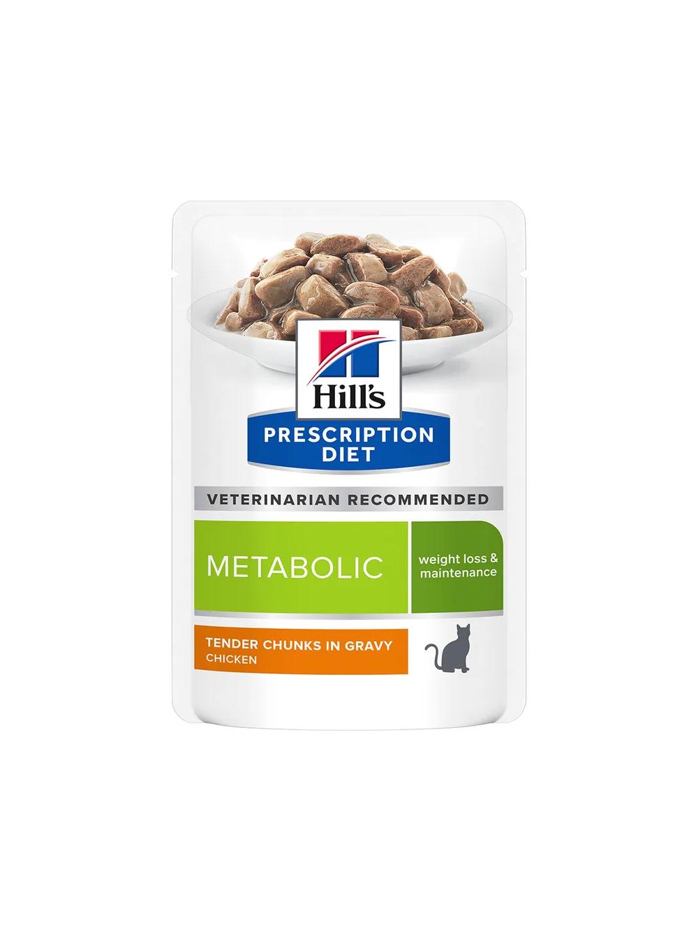 HILL'S PD Prescription Diet Feline Metabolic 24x85g saszetka