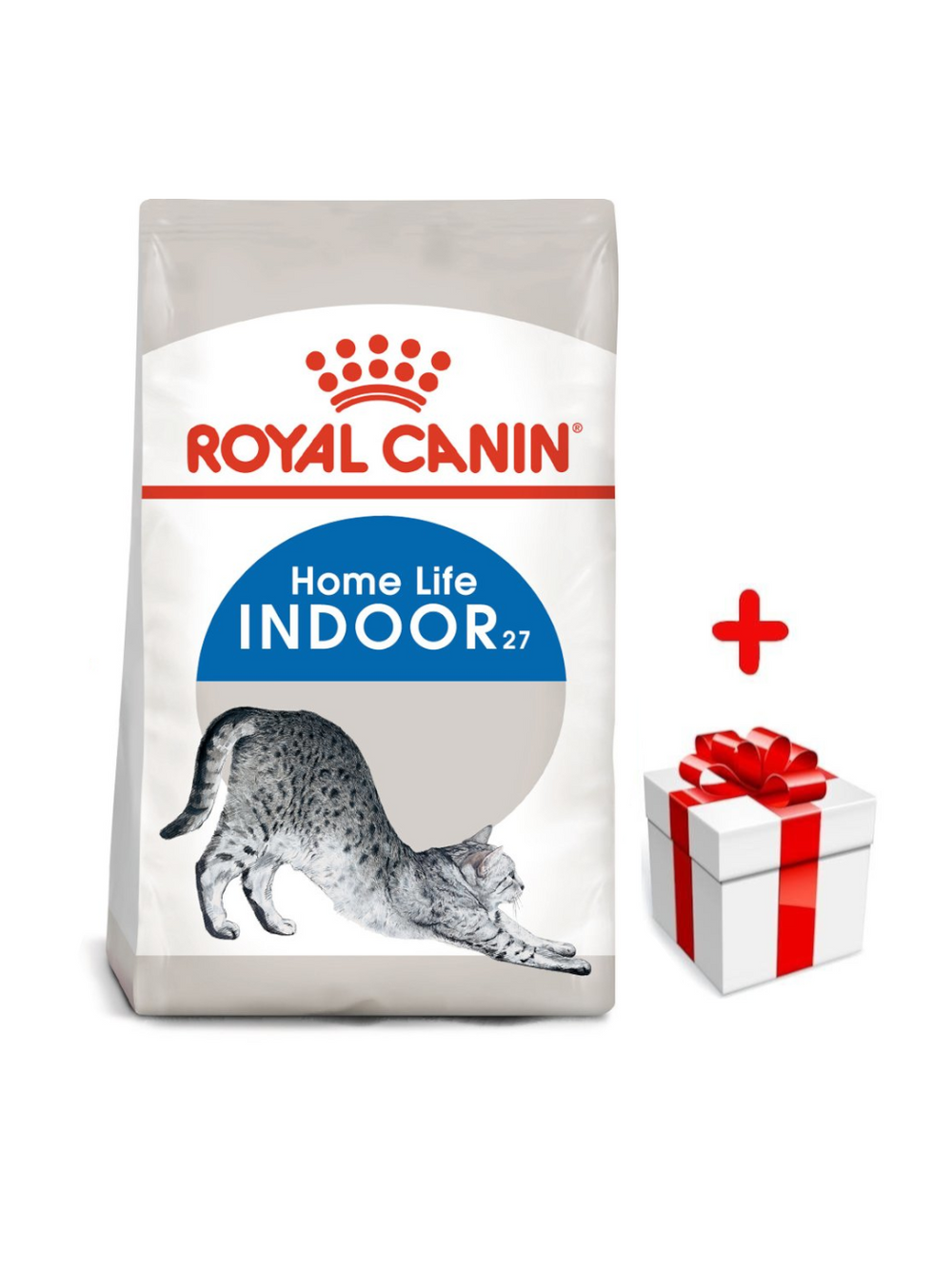 ROYAL CANIN  Indoor 27 4kg karma sucha dla kotów dorosłych, przebywających wyłącznie w domu + niespodzianka dla kota GRATIS!