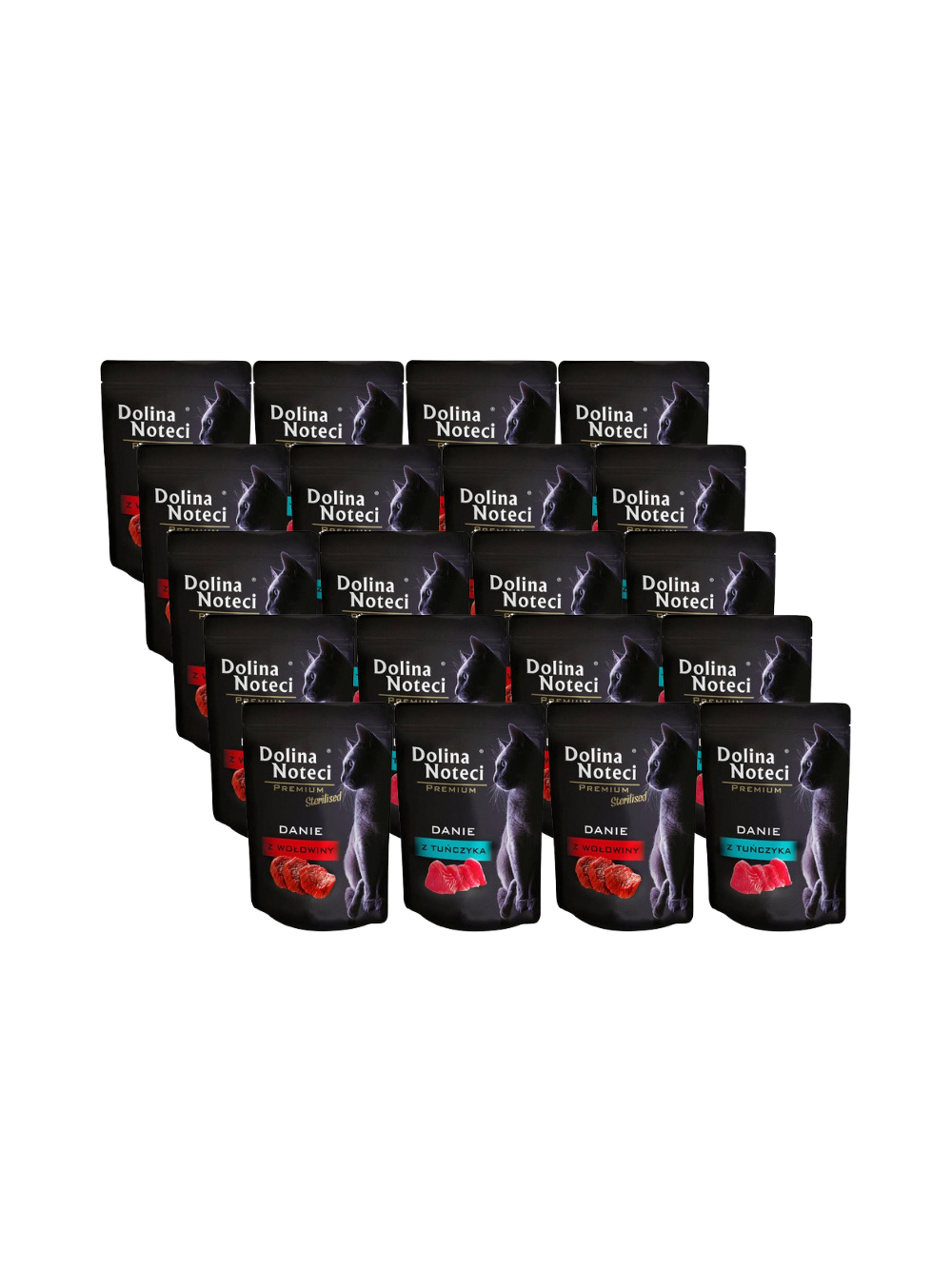 Dolina Noteci Premium danie dla kotów Mix Smaków 20x85g