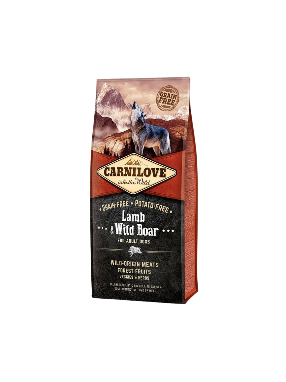 Carnilove Lamb & Wild Boar for Adult 12kg