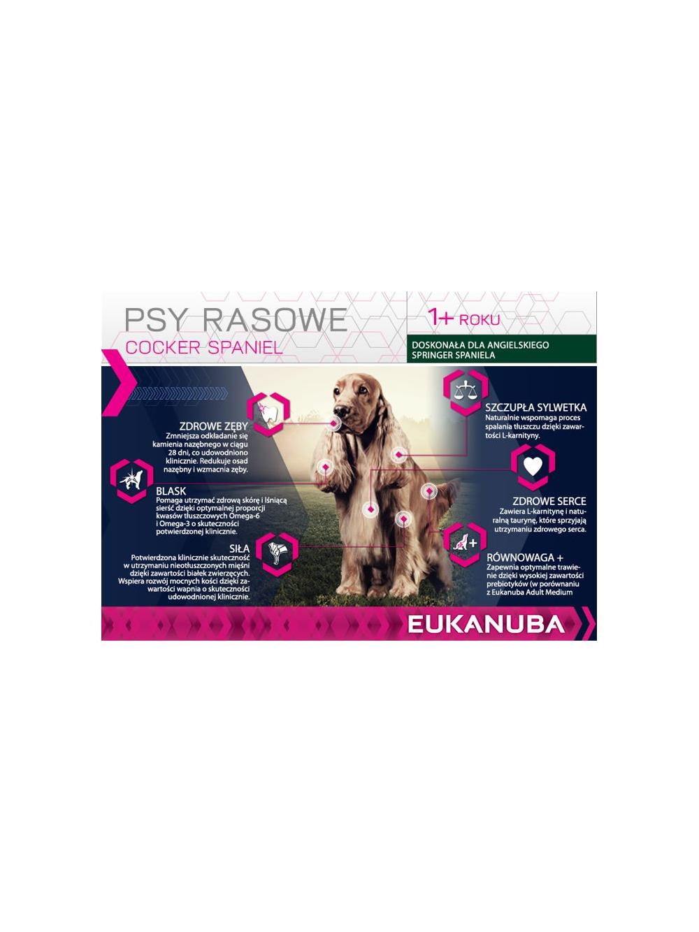 EUKANUBA Adult Cocker Spaniel 7,5kg