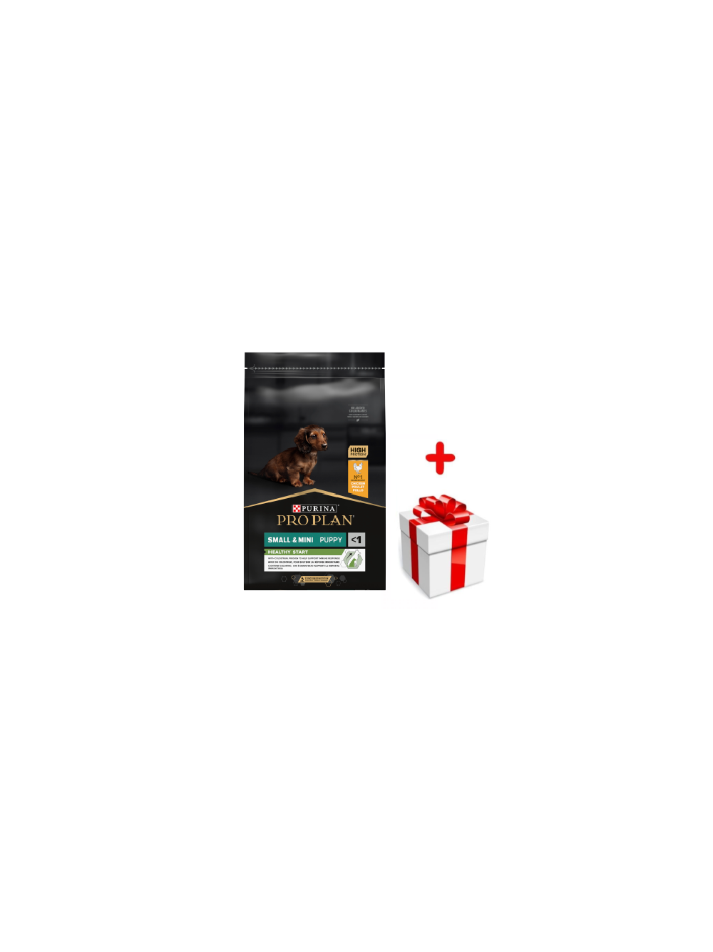 Purina Pro Plan Small & Mini Puppy Optistart, kurczak i ryż 7kg  + niespodzianka dla psa GRATIS!
