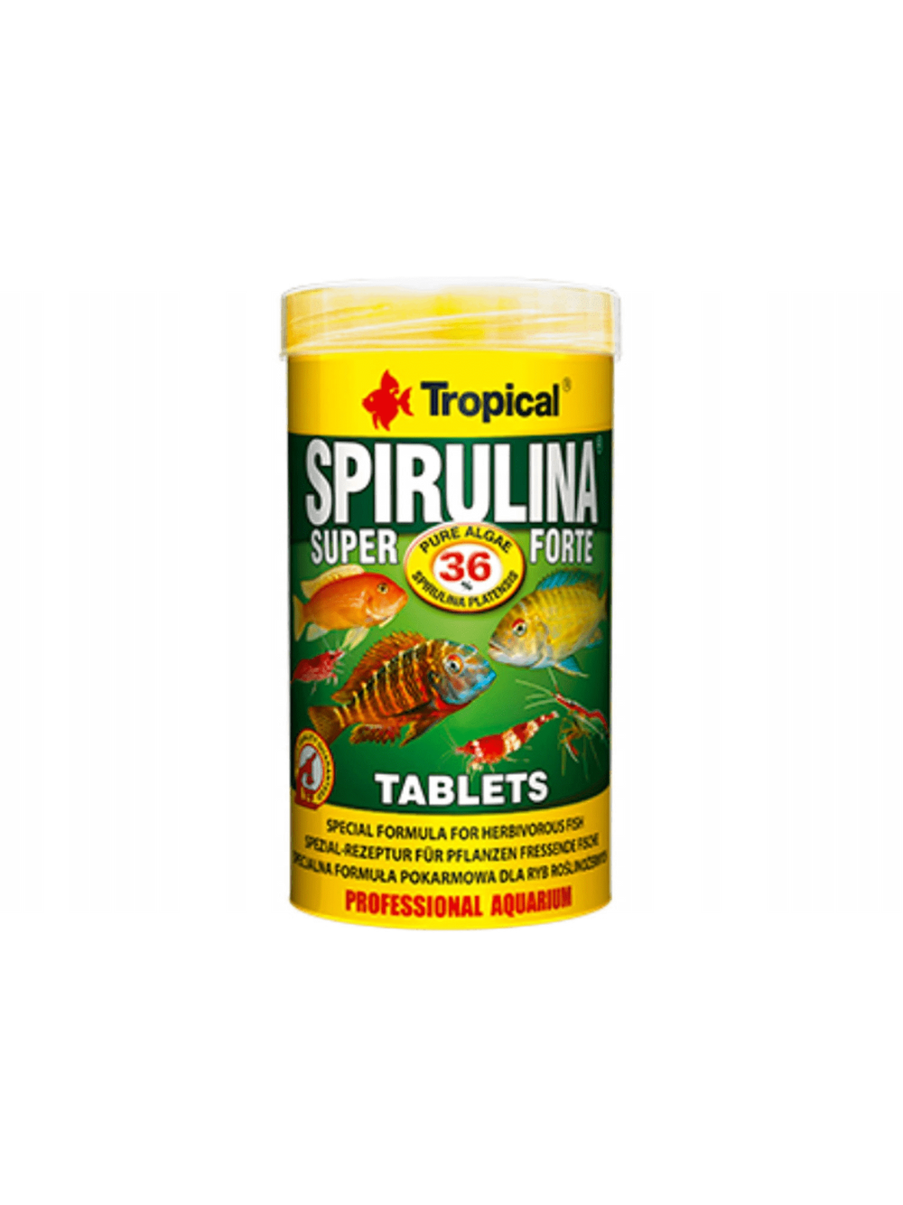 TROPICAL Super Spirulina Forte Tablets 250ml 340szt.