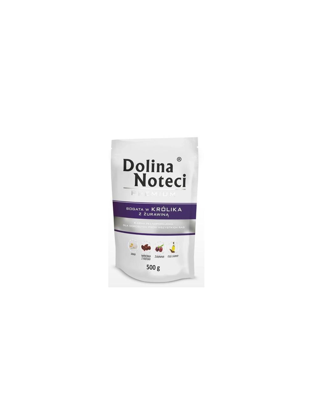 Dolina Noteci Premium Królik z żurawiną 10x500g