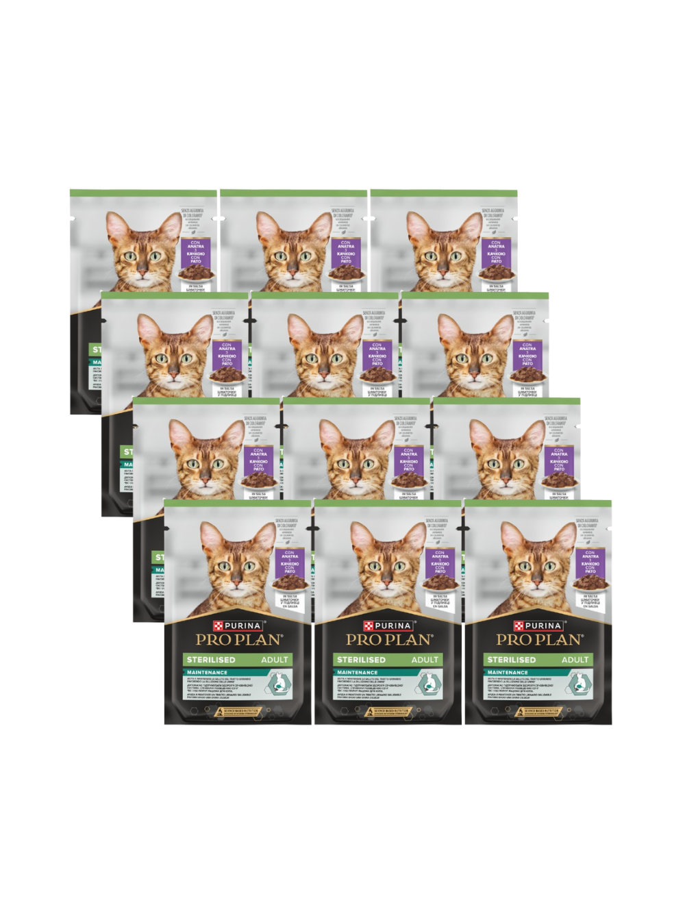 Purina Pro Plan Sterilised z kaczką dla kota 12x85g