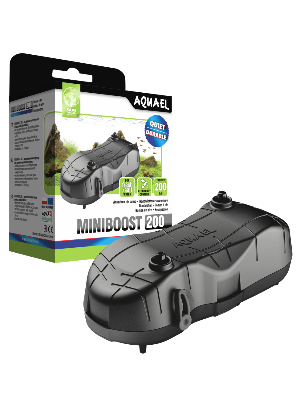 NAPOWIETRZACZ AQUAEL MINIBOOST 200