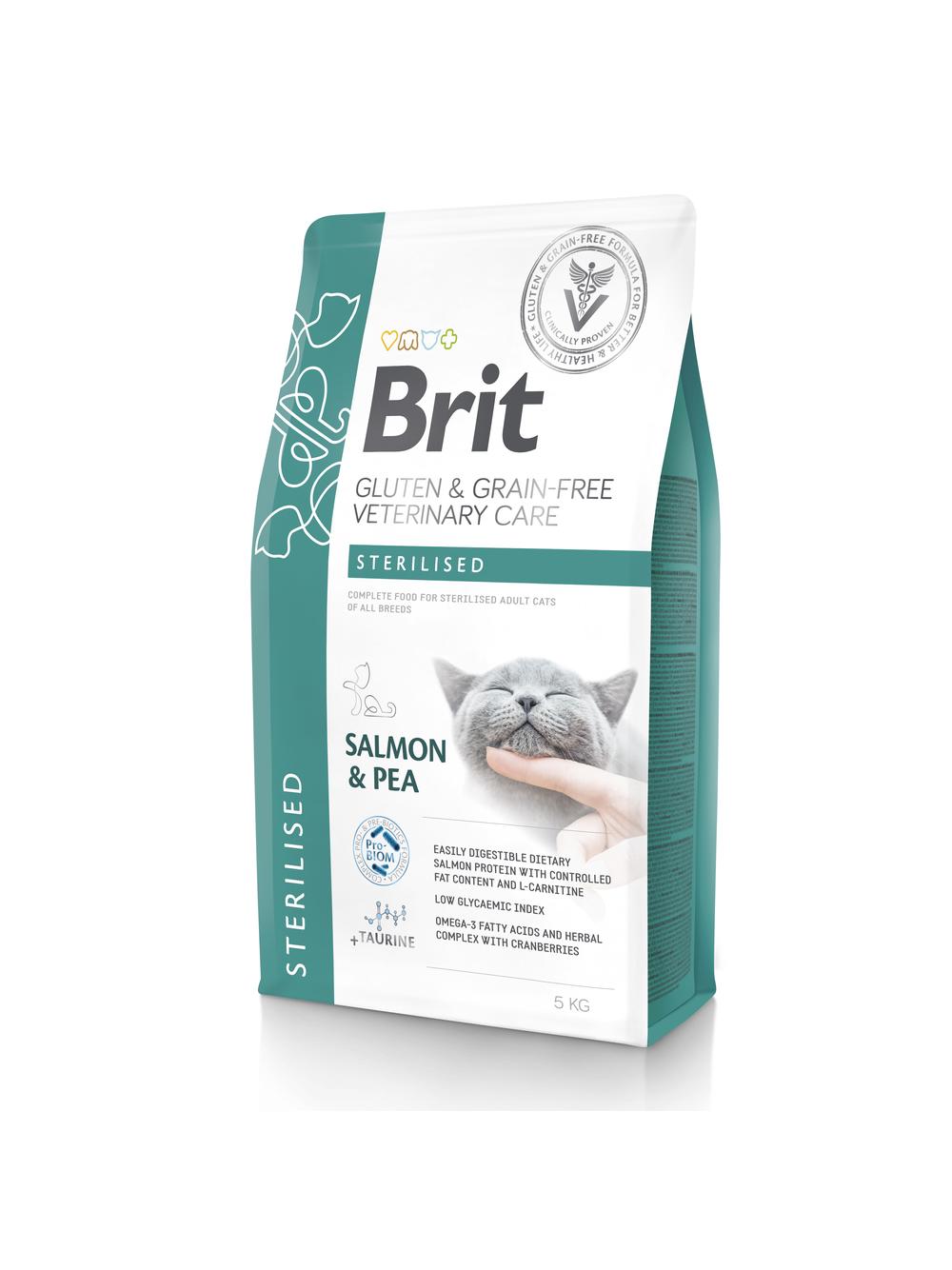 BRIT GF Veterinary Diets Cat Sterilised 5kg