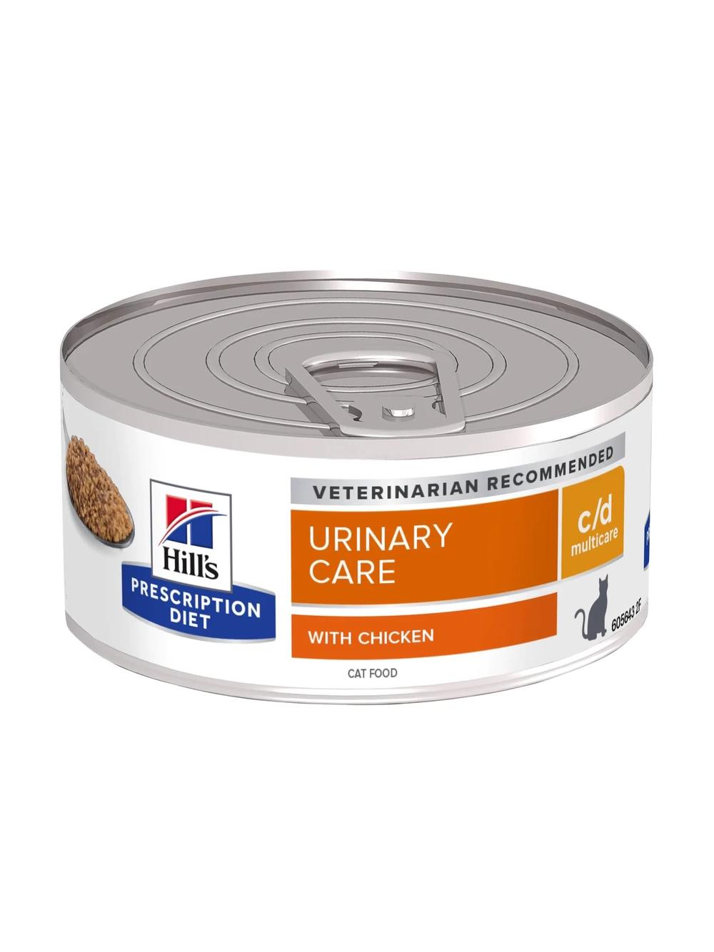 HILL'S PD Prescription Diet Feline c/d Multicare Kurczak 156g - puszka