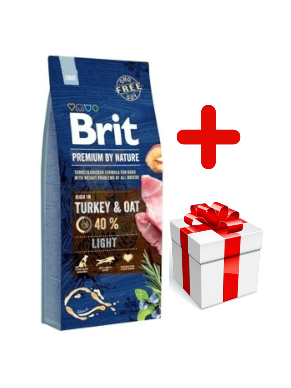 Brit Premium By Nature Light 15kg + niespodzianka dla psa GRATIS!