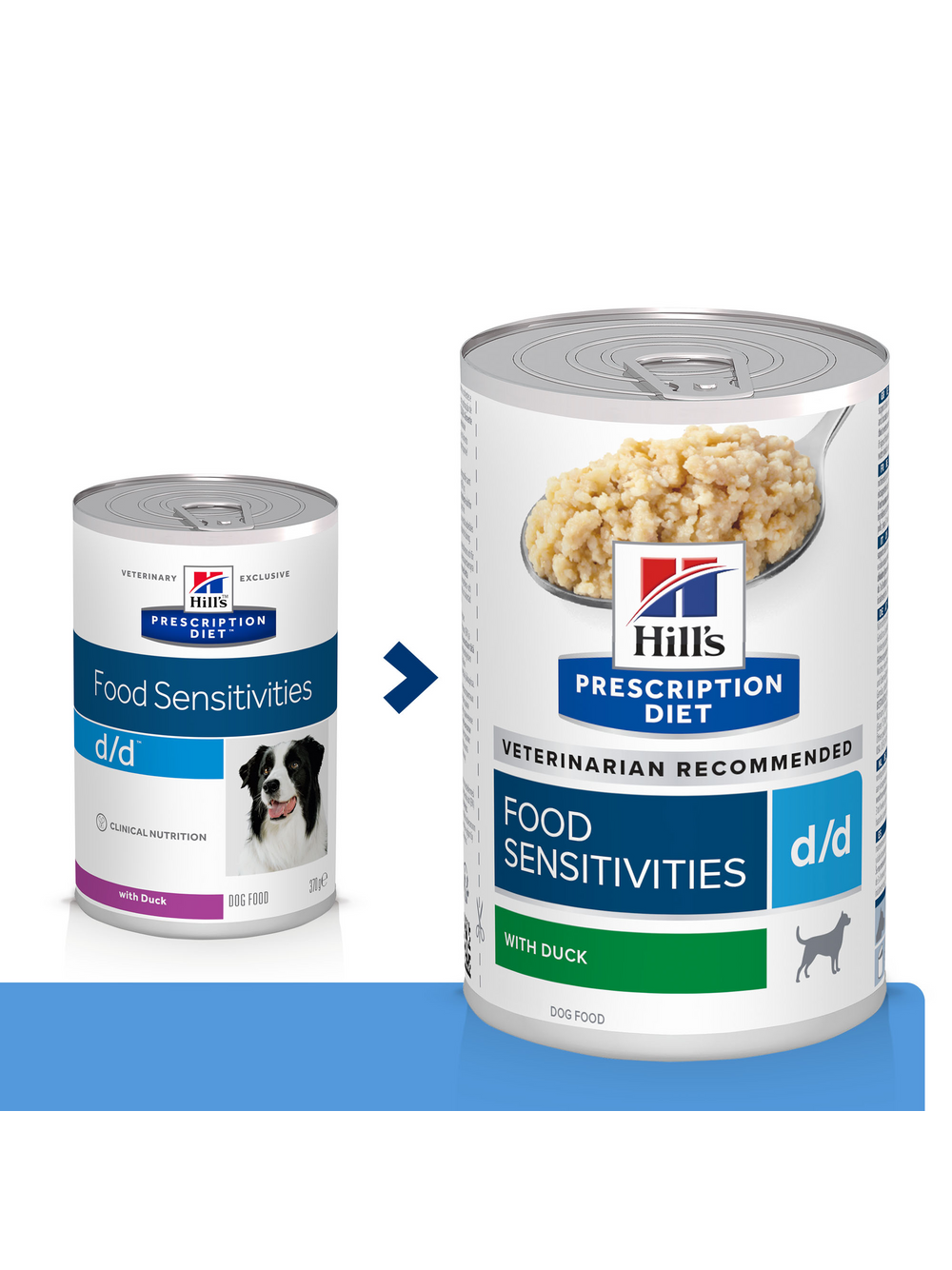 HILL'S PD Prescription Diet Canine d/d Kaczka (Duck) 370g
