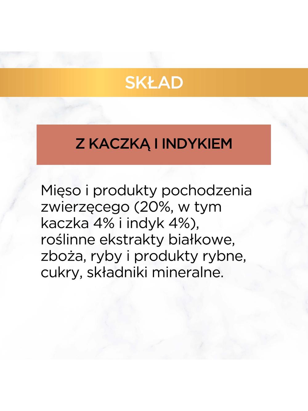 Purina Gourmet Gold kaczka/indyk w sosie 48x85g