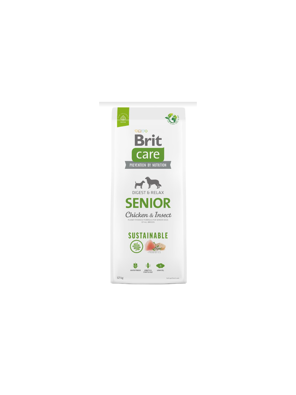 BRIT CARE Dog Sustainable Senior Chicken & Insect 12kg + niespodzianka dla psa GRATIS!