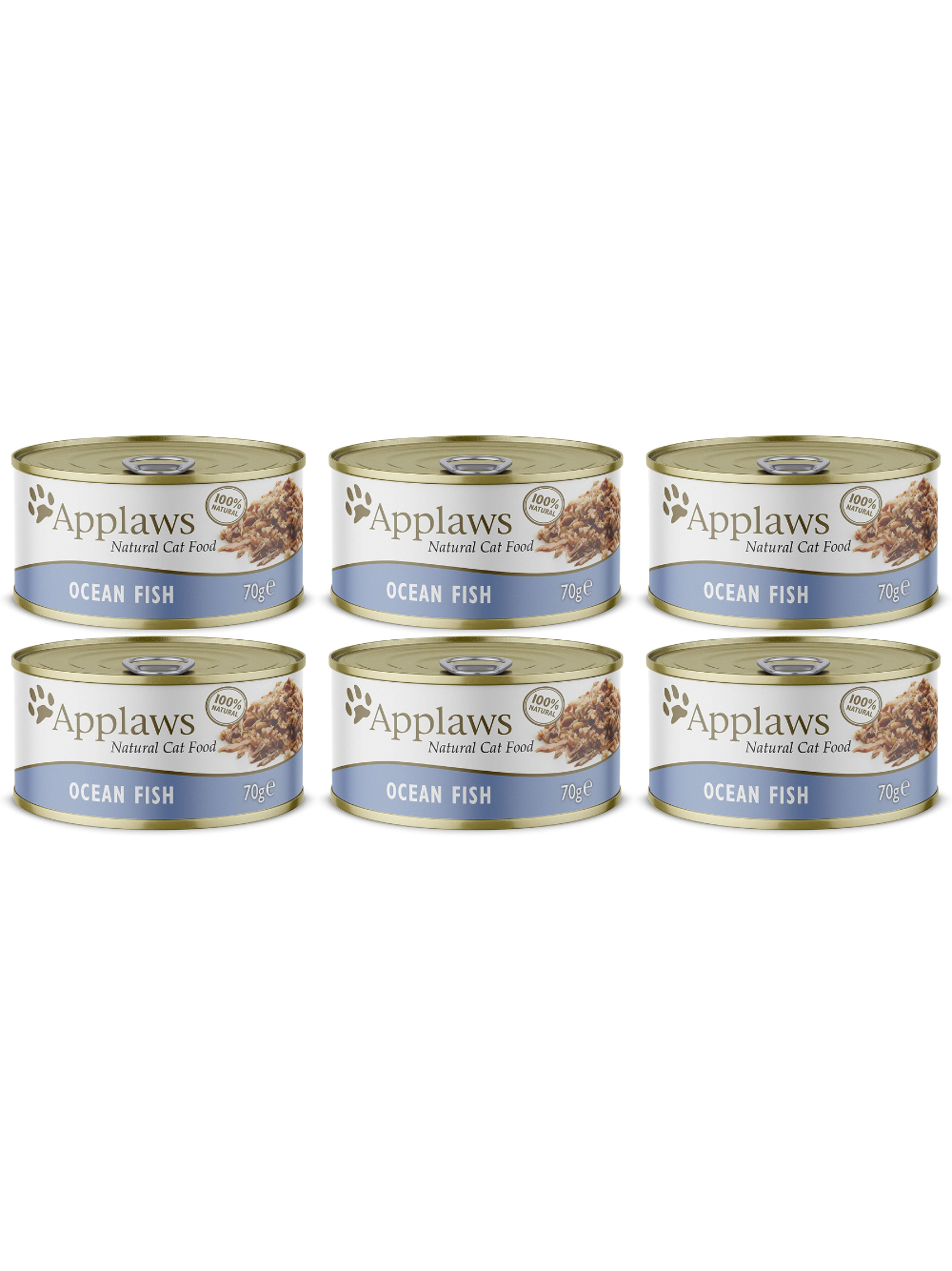 Applaws Cat Ryby oceaniczne 6x70g PUSZKA