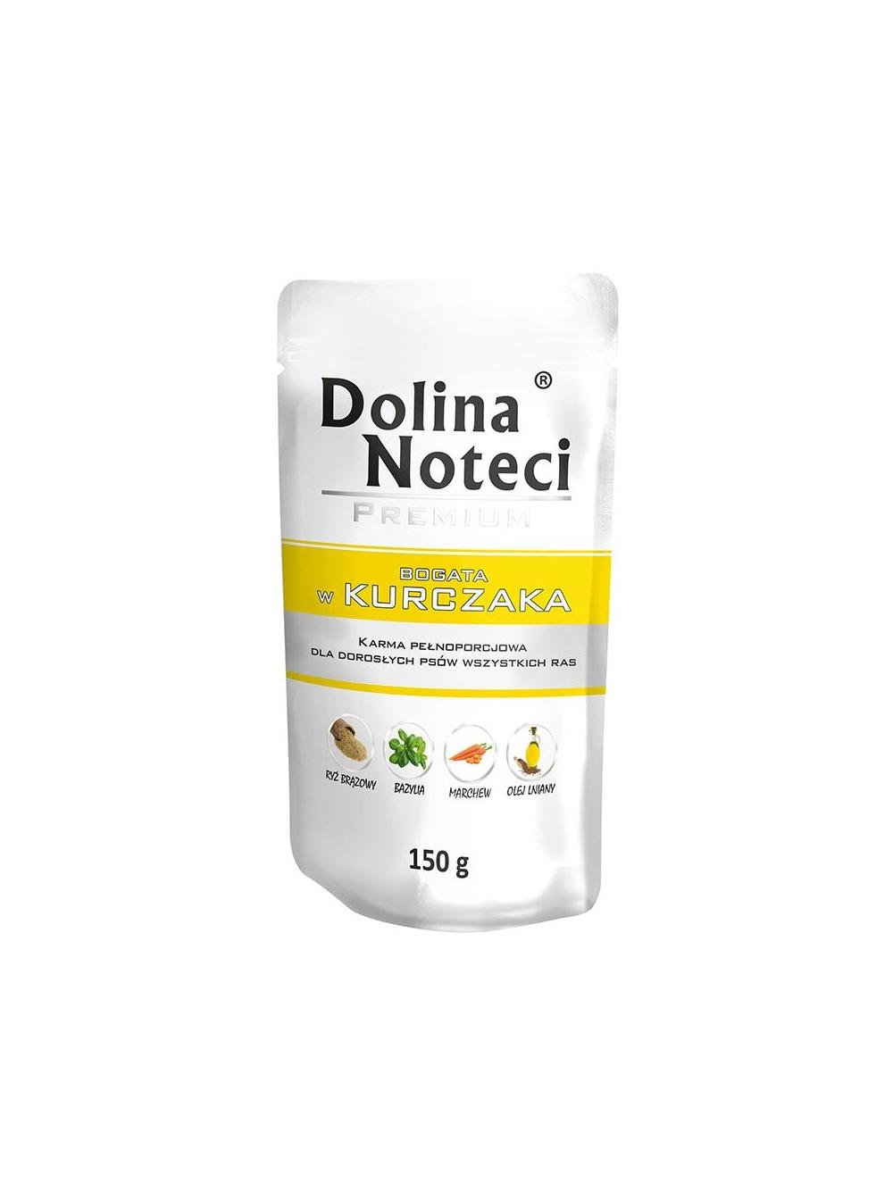 Dolina Noteci PREMIUM bogata w kurczaka 10x150g