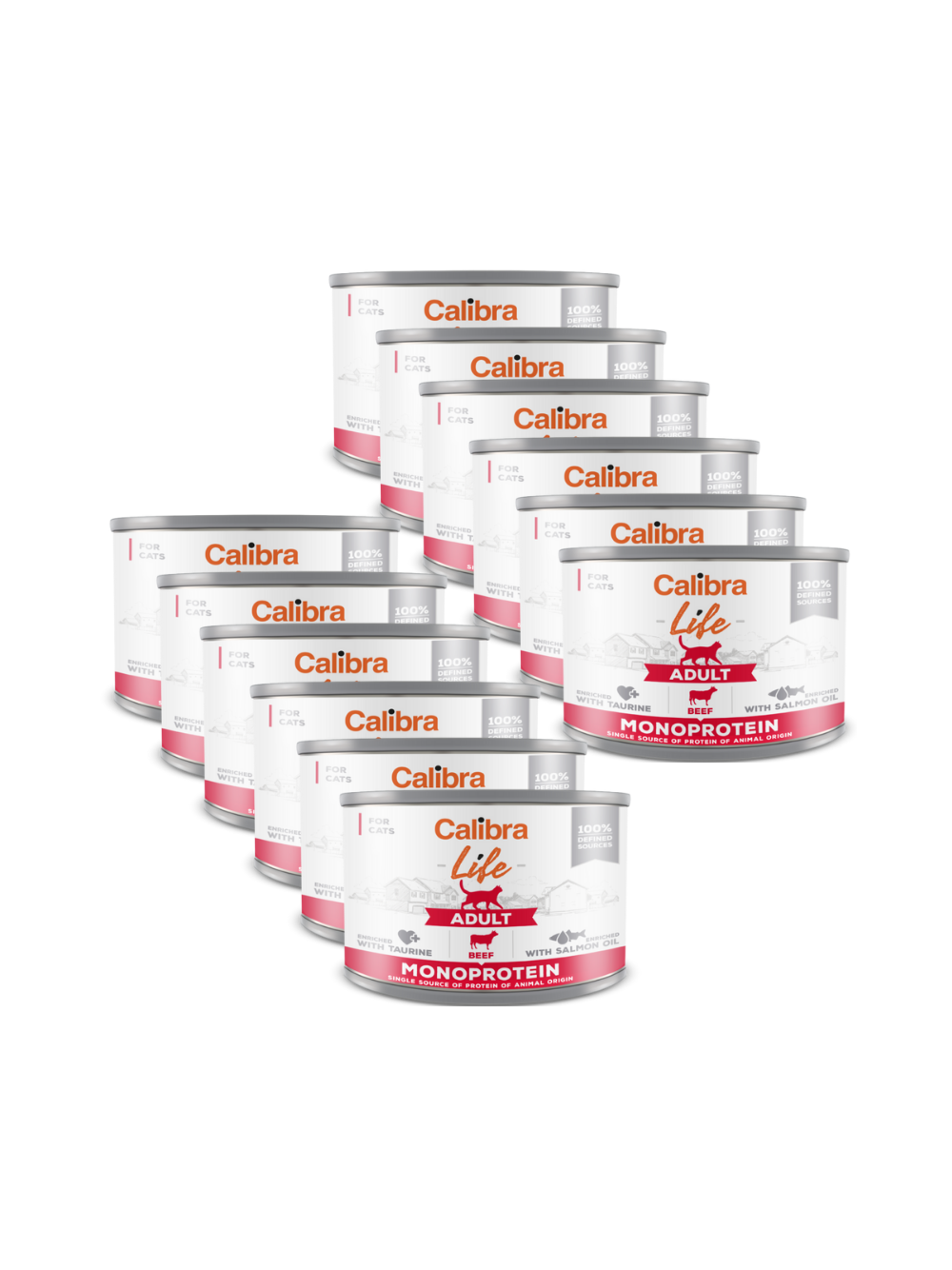 CALIBRA Cat Adult Life Beef 12x200g