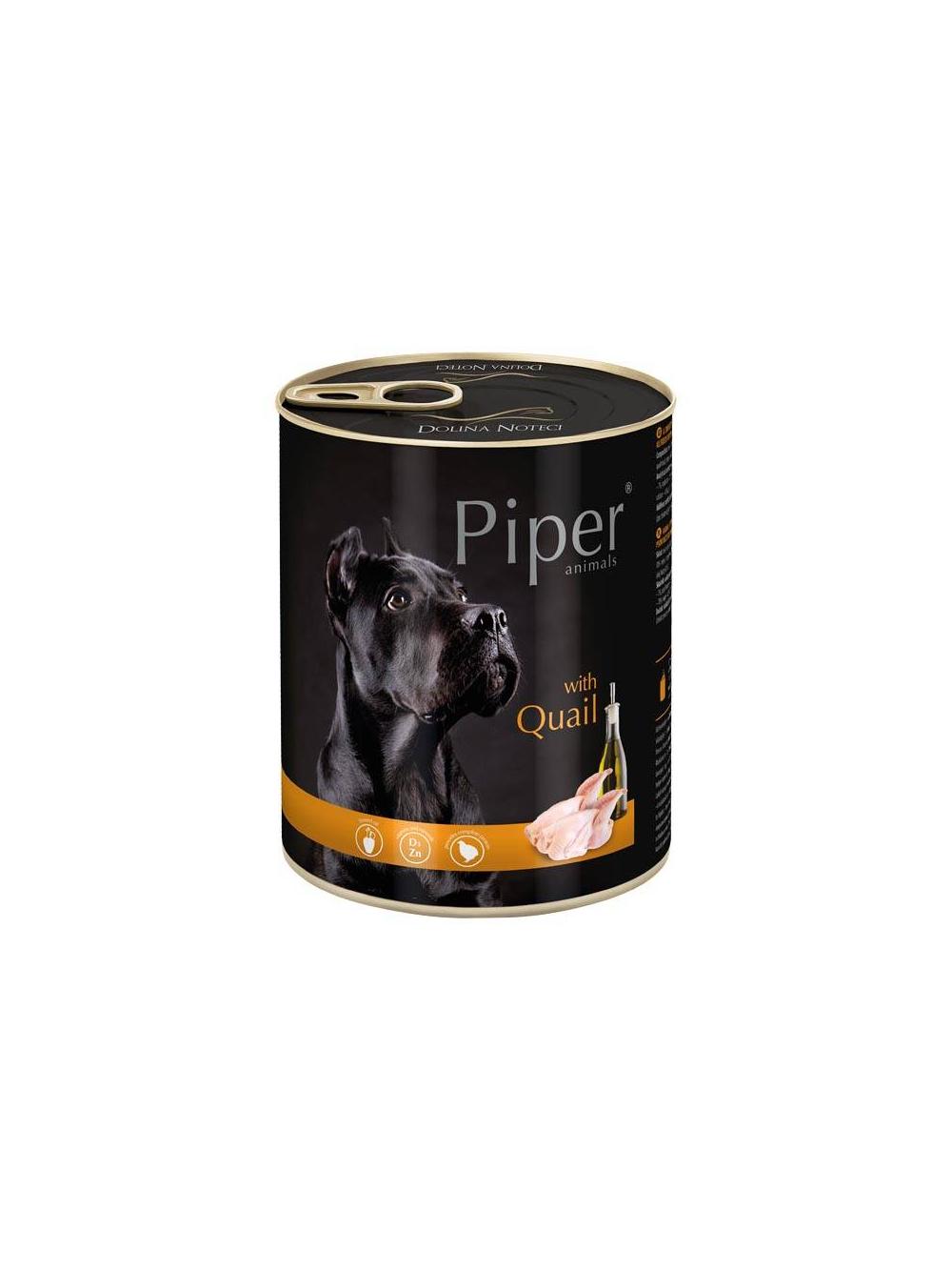 DOLINA NOTECI Piper dla psa z przepiórką 800g