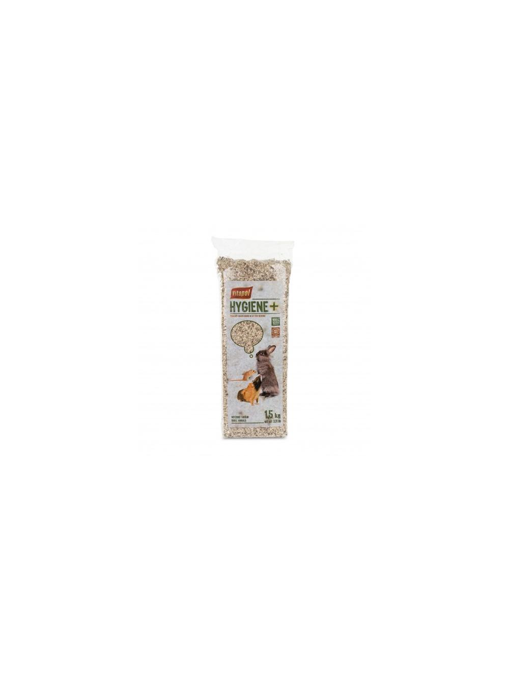 VITAPOL Hygiene+ Podłoże bawełniane dla gryzoni i królików  1,5 kg
