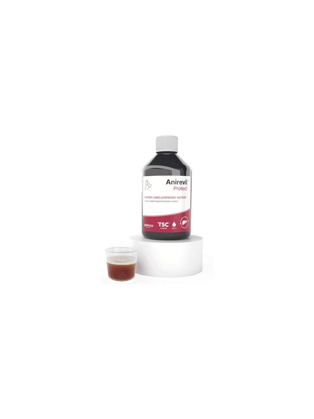 BIOVICO Anirevil Protect 250ml + NUXIE Zabawka gumowa dla psa - gryzak kość 14cm GRATIS!