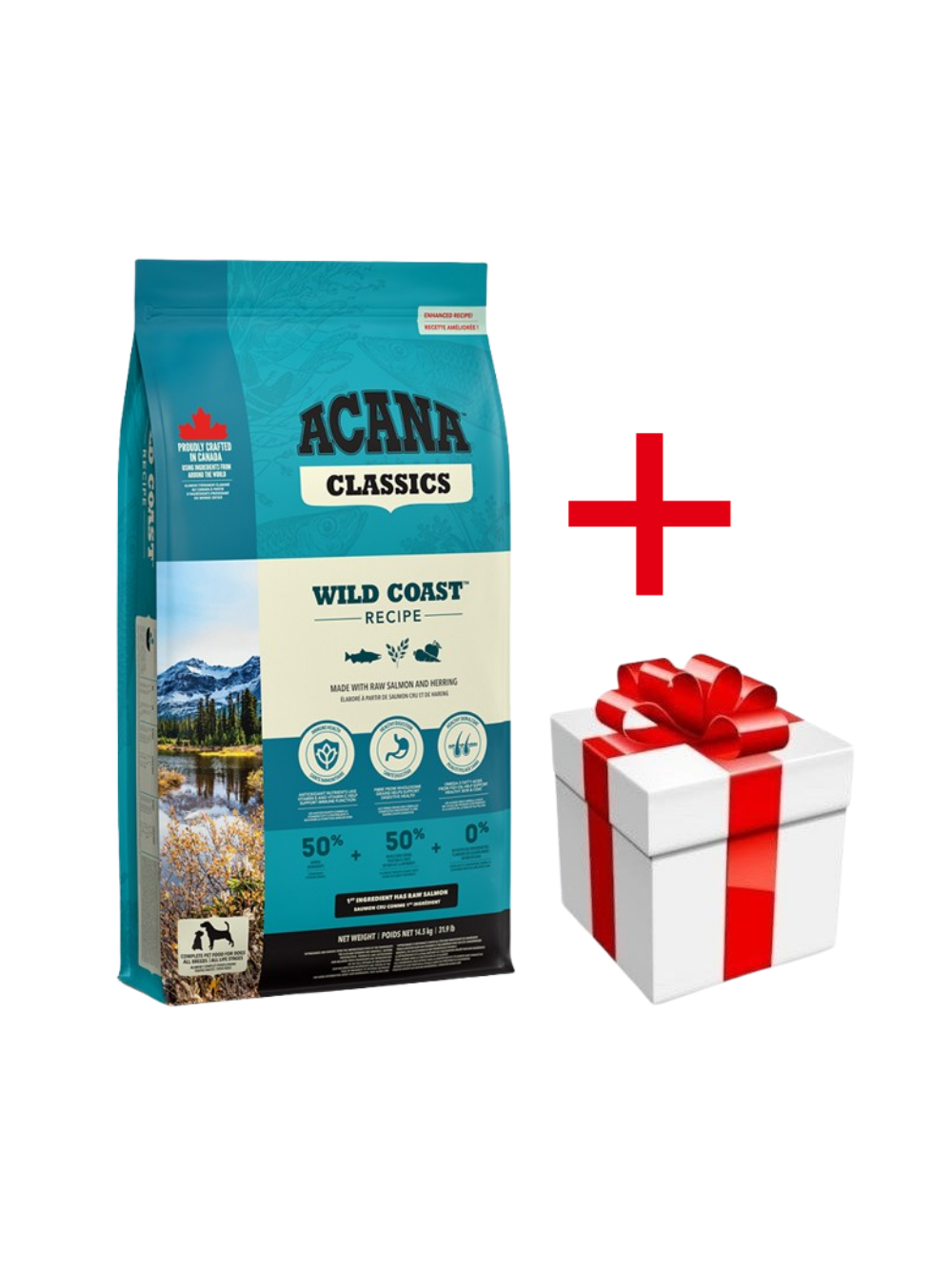 ACANA Classics Wild Coast 14,5kg+ niespodzianka dla psa GRATIS!