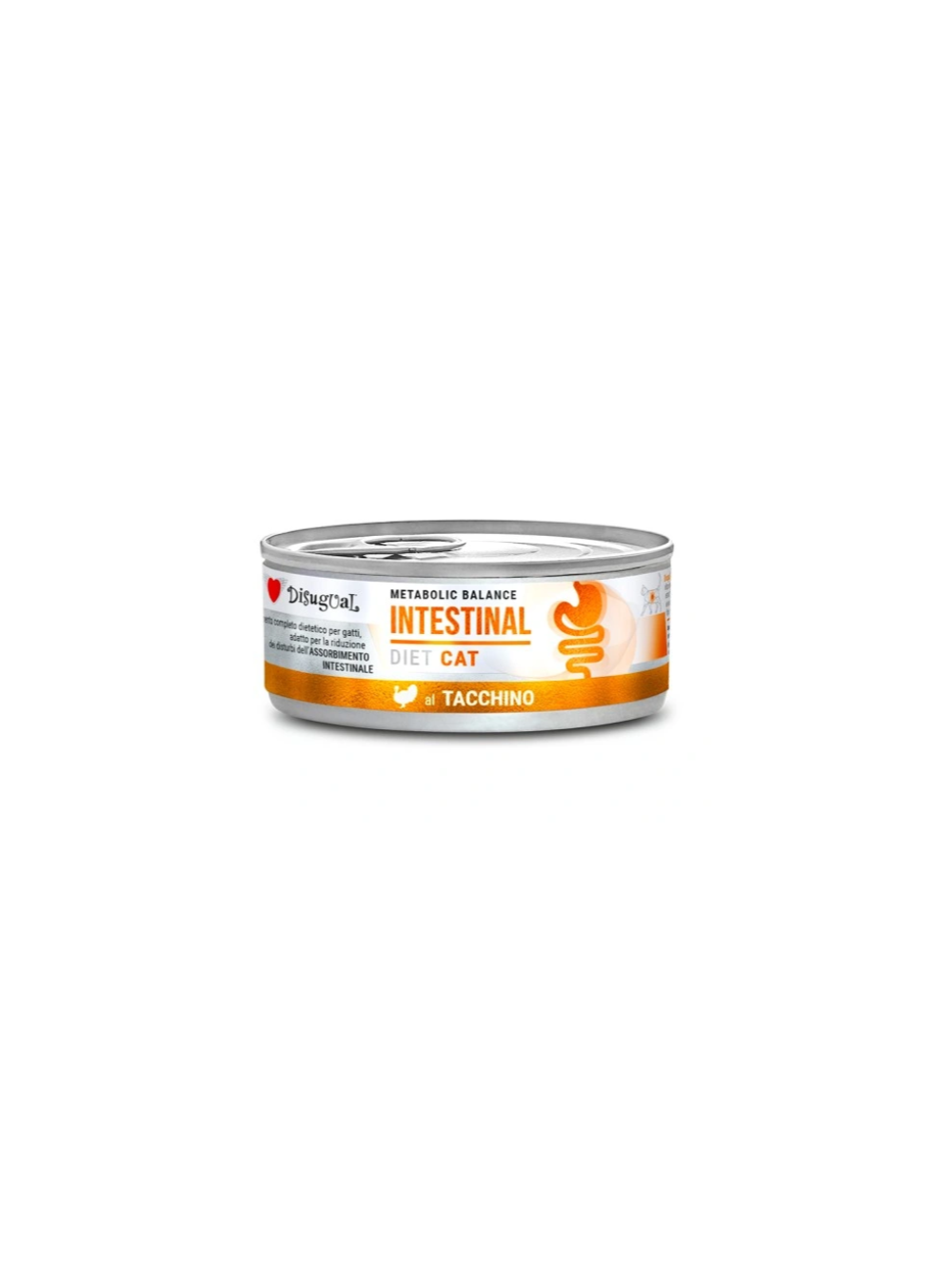 Disugual Karma mokra dla kota Weterynaryjna INTESTINAL Indyk (dorosły) 12x85g