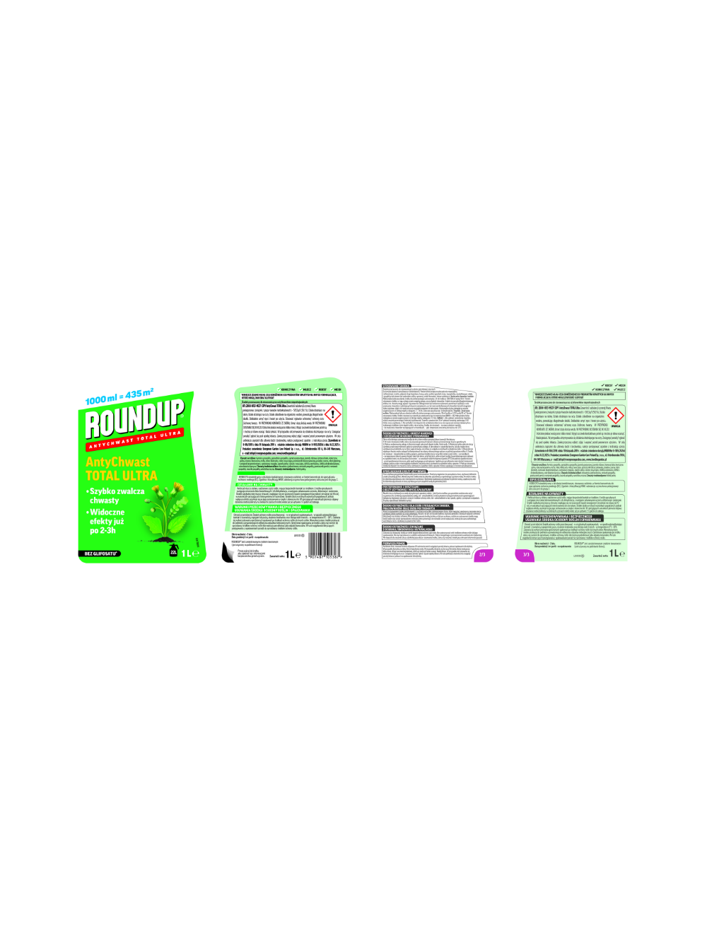 Substral Roundup® AntyChwast TOTAL Ultra 1L