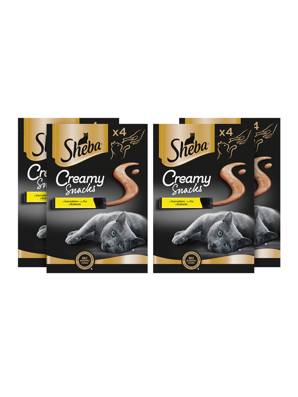 SHEBA Creamy Kurczak 11x (4x12g)
