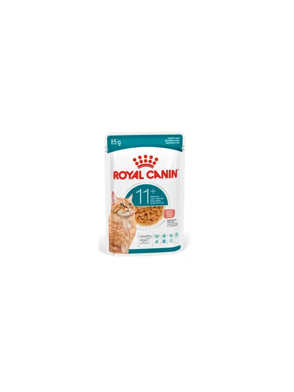ROYAL CANIN mokra karma dla kotów, Senior Ageing 11+, sos12x85 g