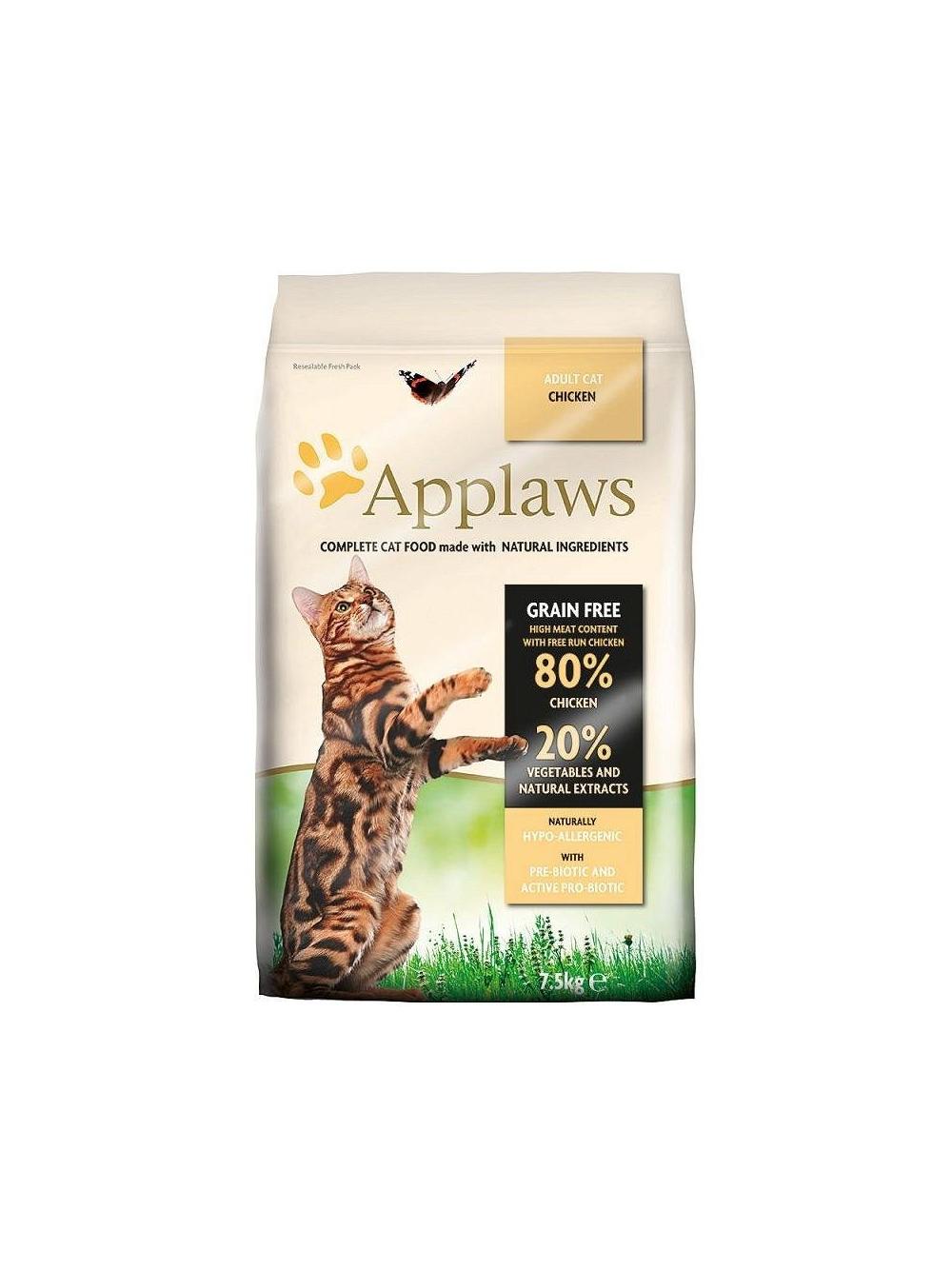 Applaws Adult Chicken Sucha Karma dla kota 7,5kg /Opakowanie uszkodzone (9032,9104)!!