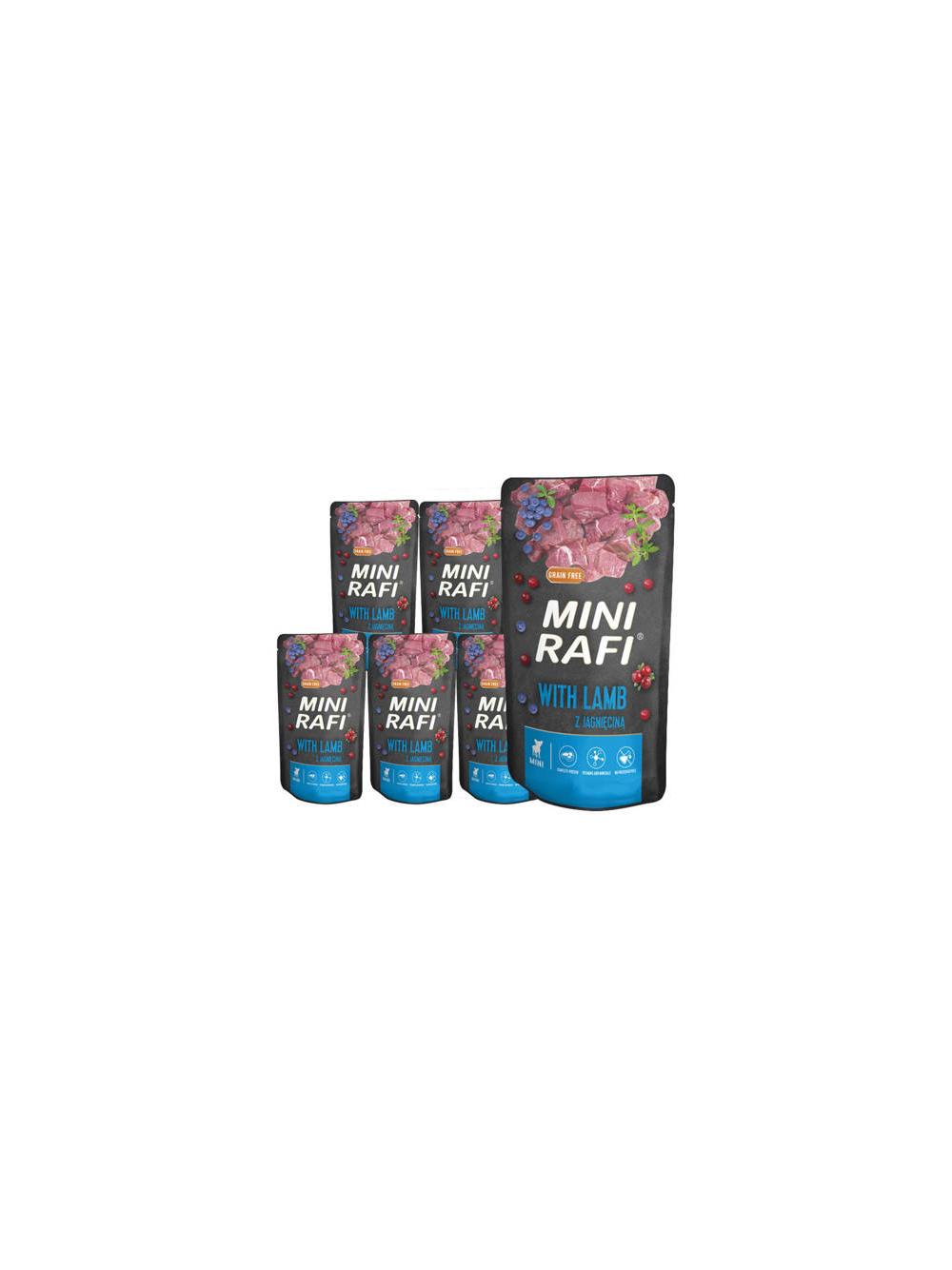 DOLINA NOTECI Mini Rafi z jagnięciną 10x150g