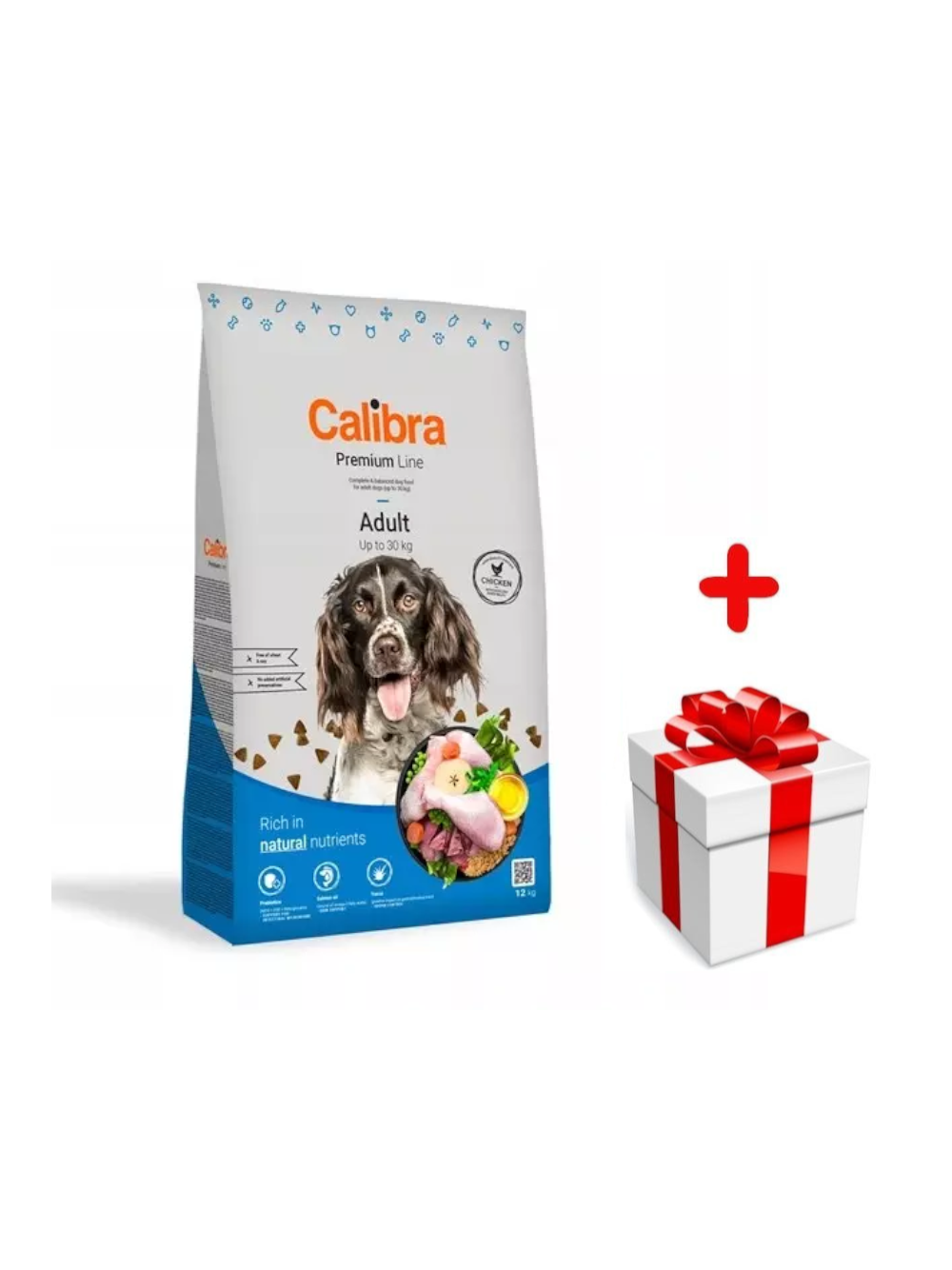 Calibra Premium Line Adult 12kg + Niespodzianka dla psa GRATIS