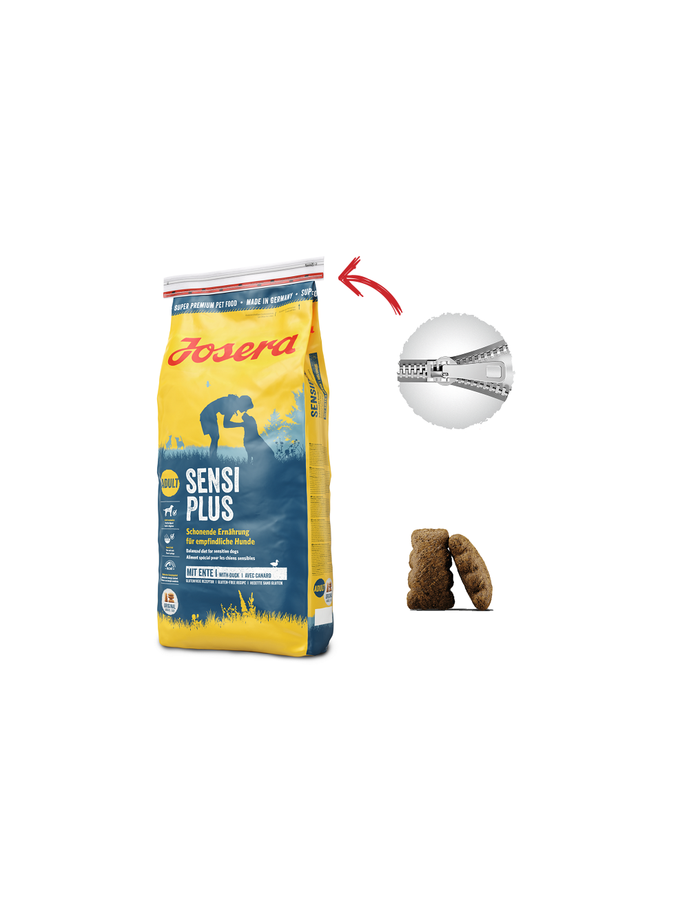JOSERA SensiPlus 12,5kg /Opakowanie uszkodzone (9359,9333)!!!
