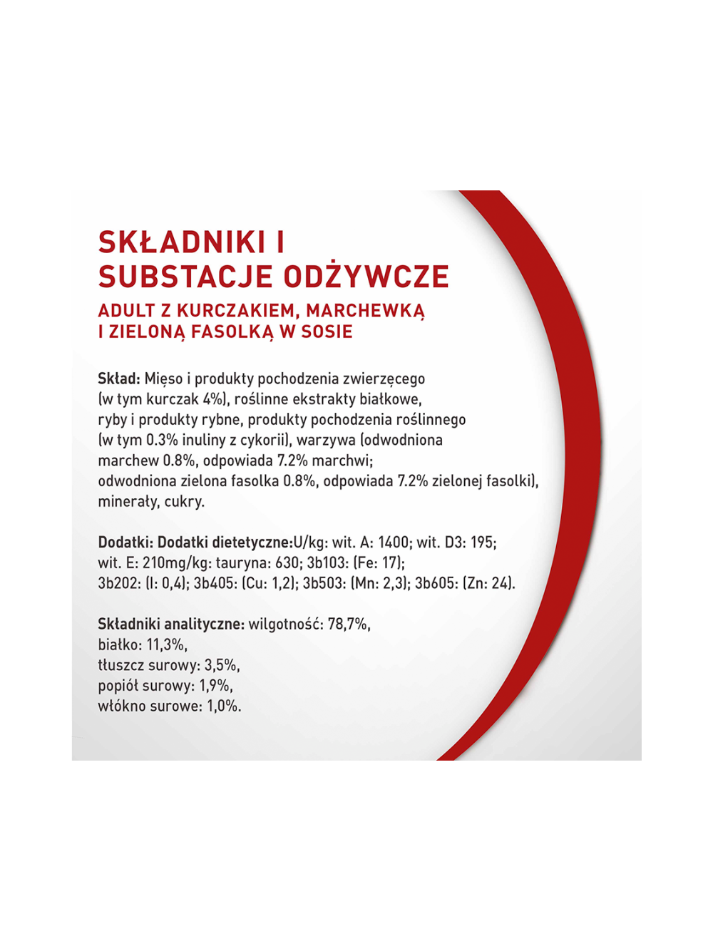 PURINA ONE Adult Mini/Small Karma dla dorosłych psów 26x85g