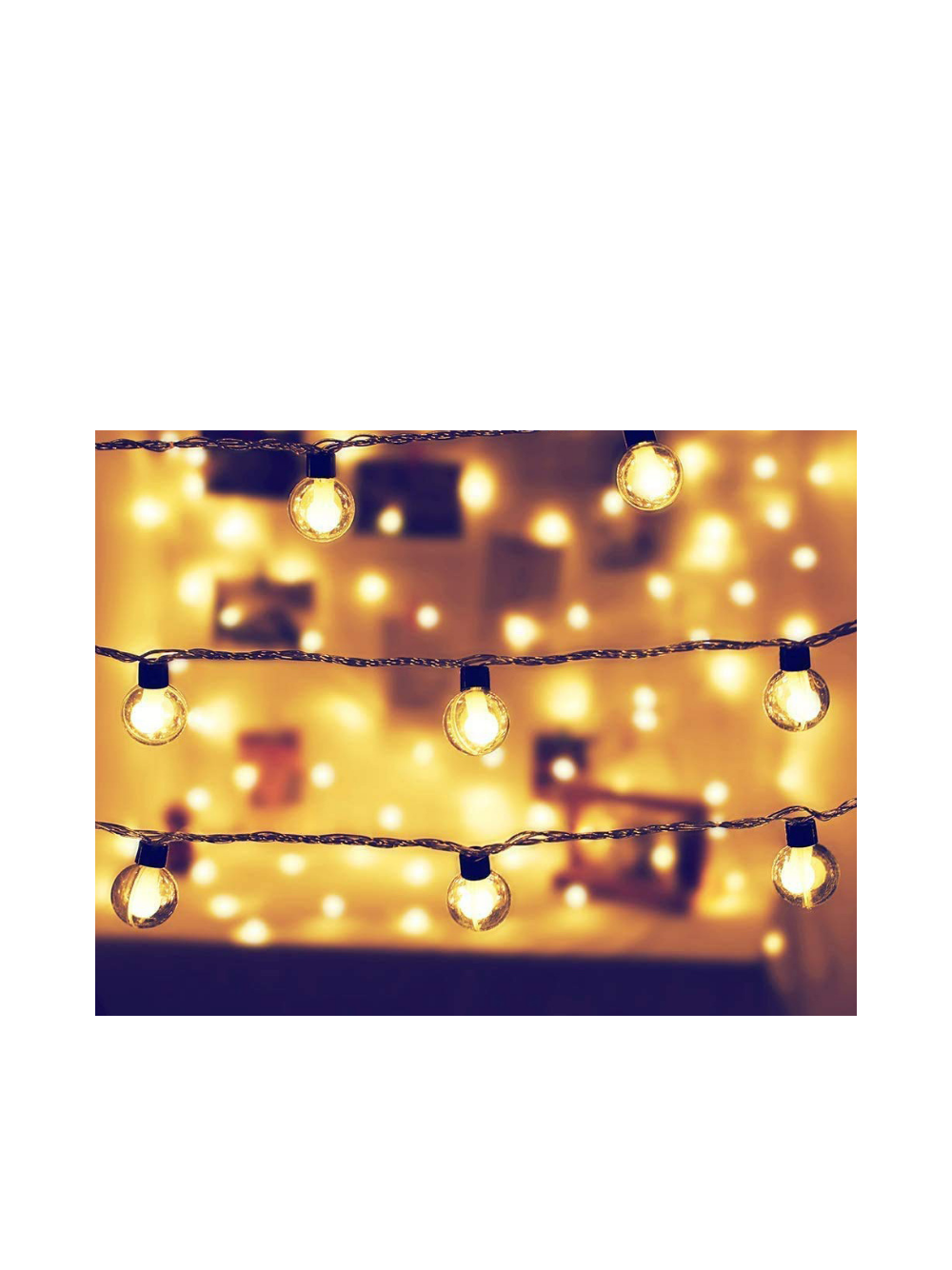Girlanda ogrodowa solarna 20 led