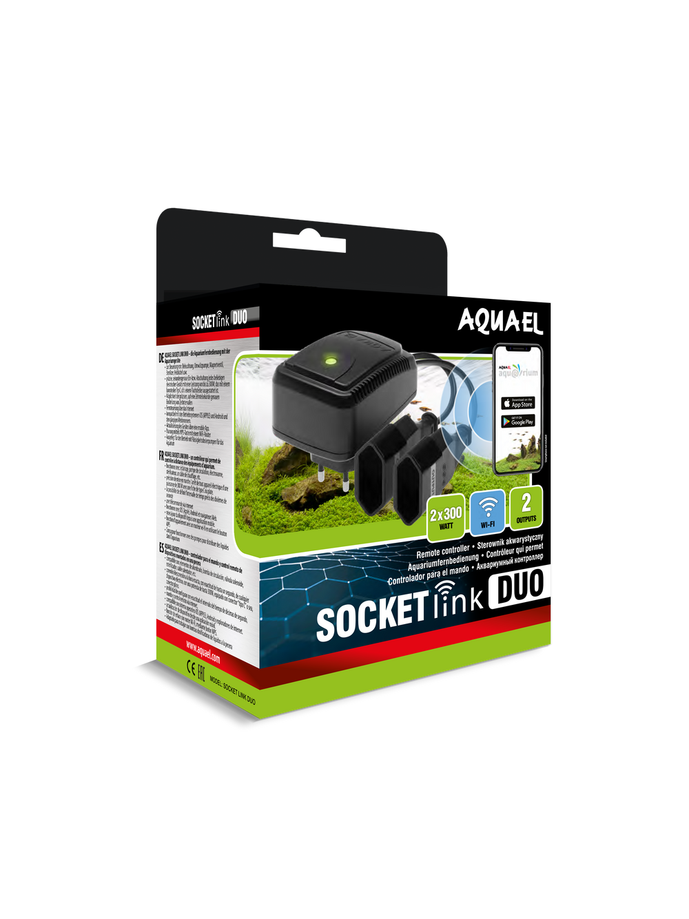 AQUAEL Sterownik czasowy Socket Link Duo
