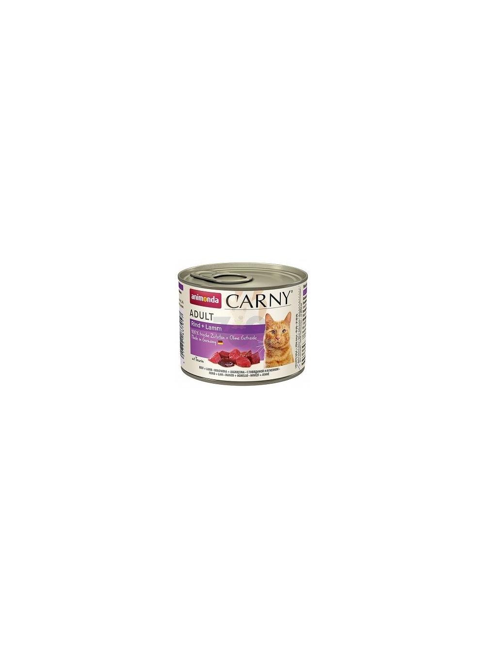 ANIMONDA Cat Carny Adult smak: wołowina i jagnięcina 12 x200g