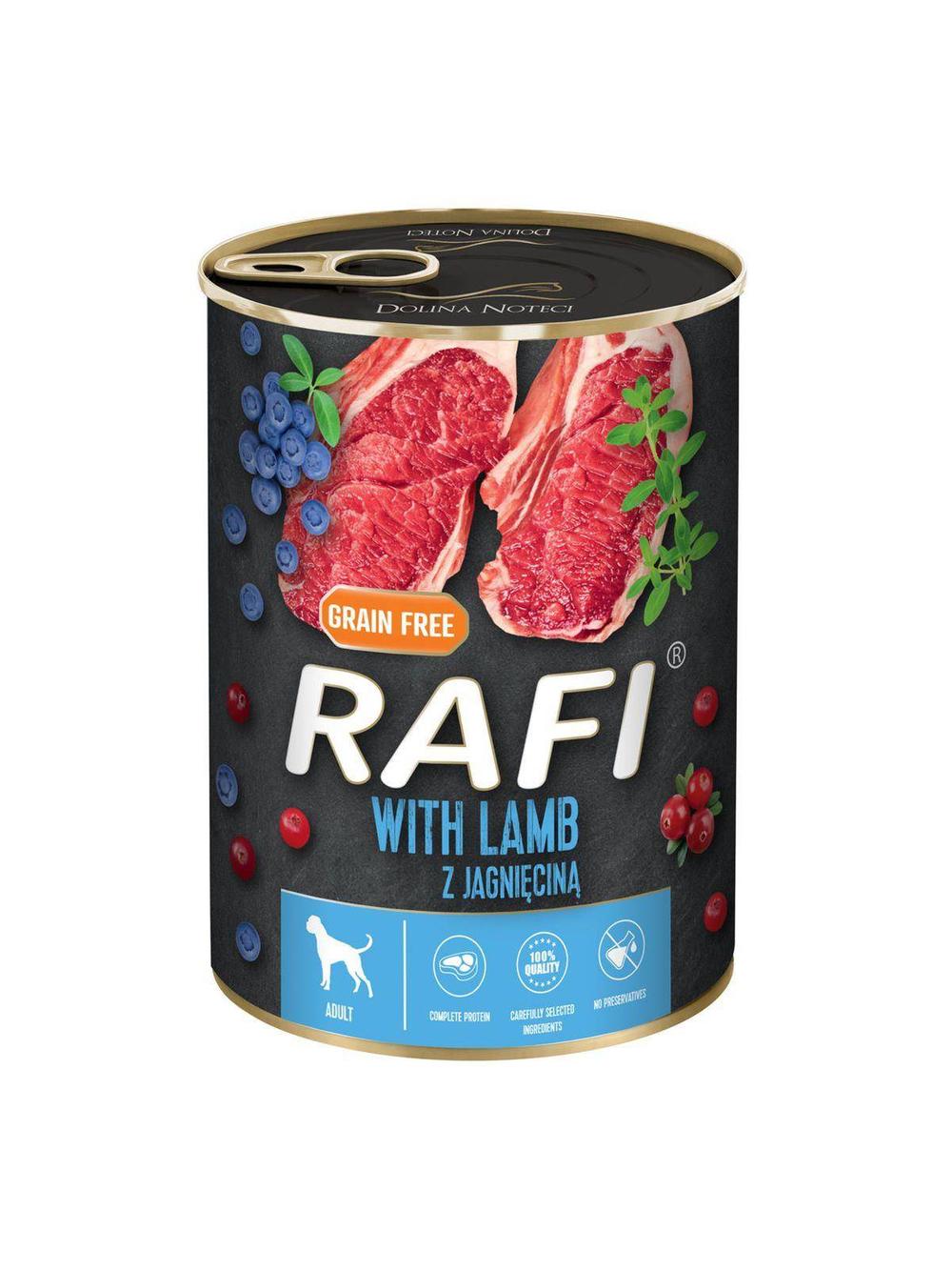DOLINA NOTECI Rafi z jagnięciną 400g