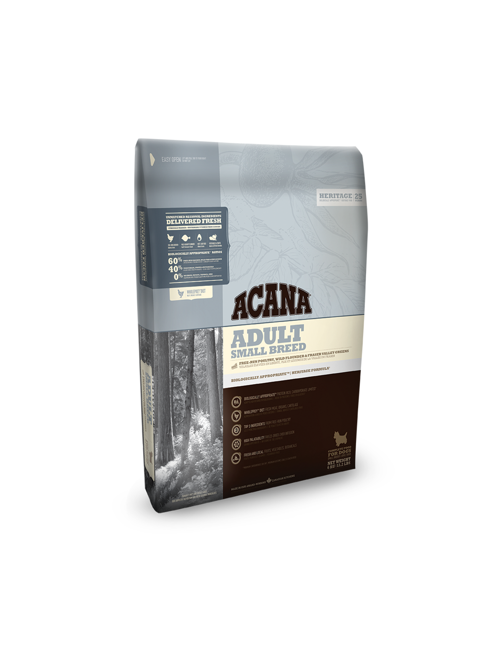 ACANA  Adult Small Breed 6kg + niespodzianka dla psa GRATIS!