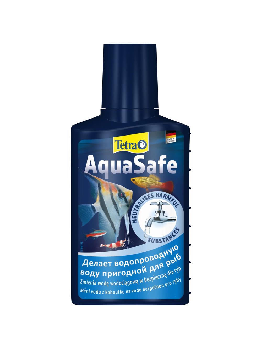 TETRA AquaSafe 100ml - śr. do uzdatniania wody w płynie